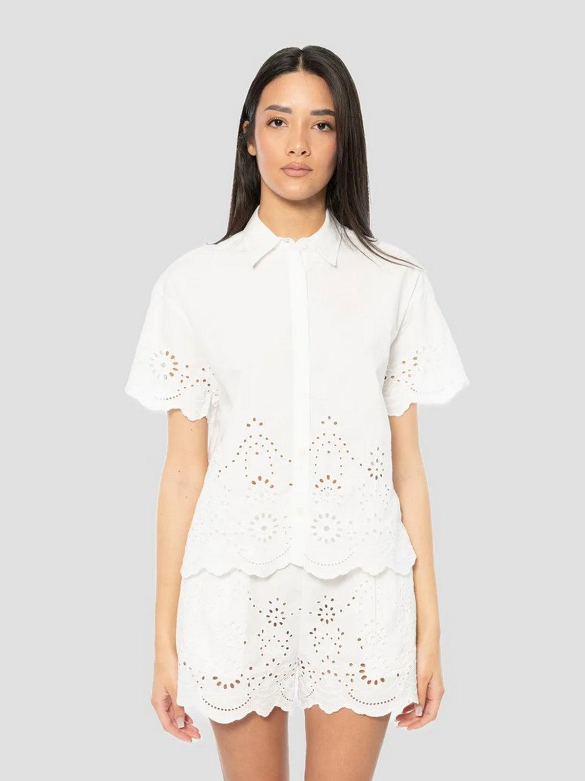 MC2 SAINT BARTH Blusa Donna  CLEMENTINE 01315L SANGALLO MORRIS FLOWER EMBRY 01
