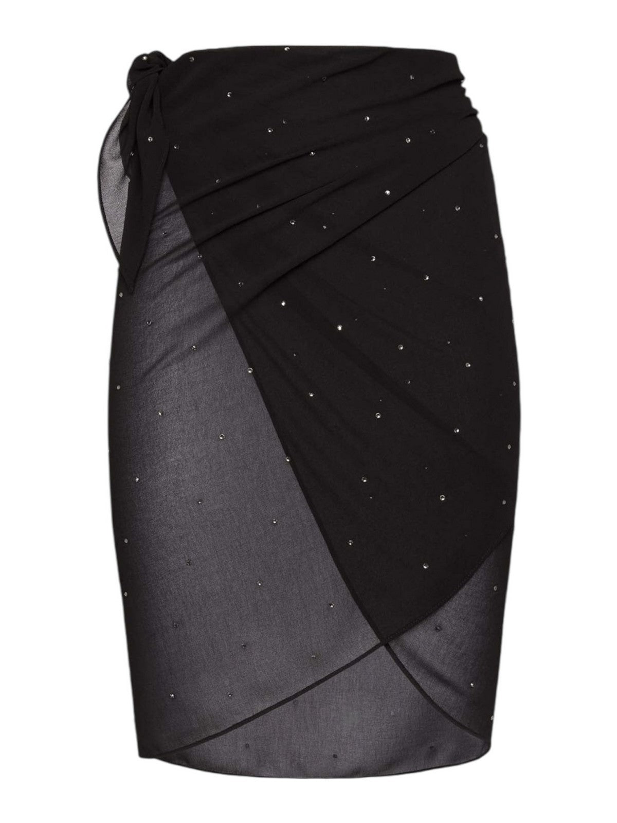 MC2 SAINT BARTH Pareo Donna  SERY 08786L GEORGETTE STRASS 00 gioboutiqueweb