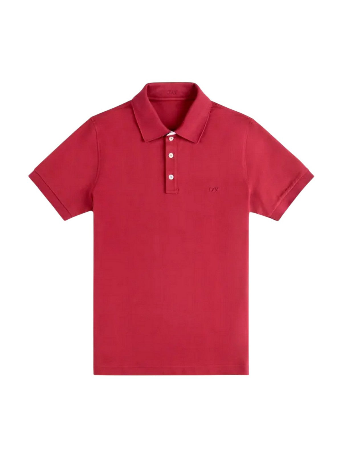 FAY Polo Uomo  NPMB252135STDWR002 Rosso gioboutiqueweb