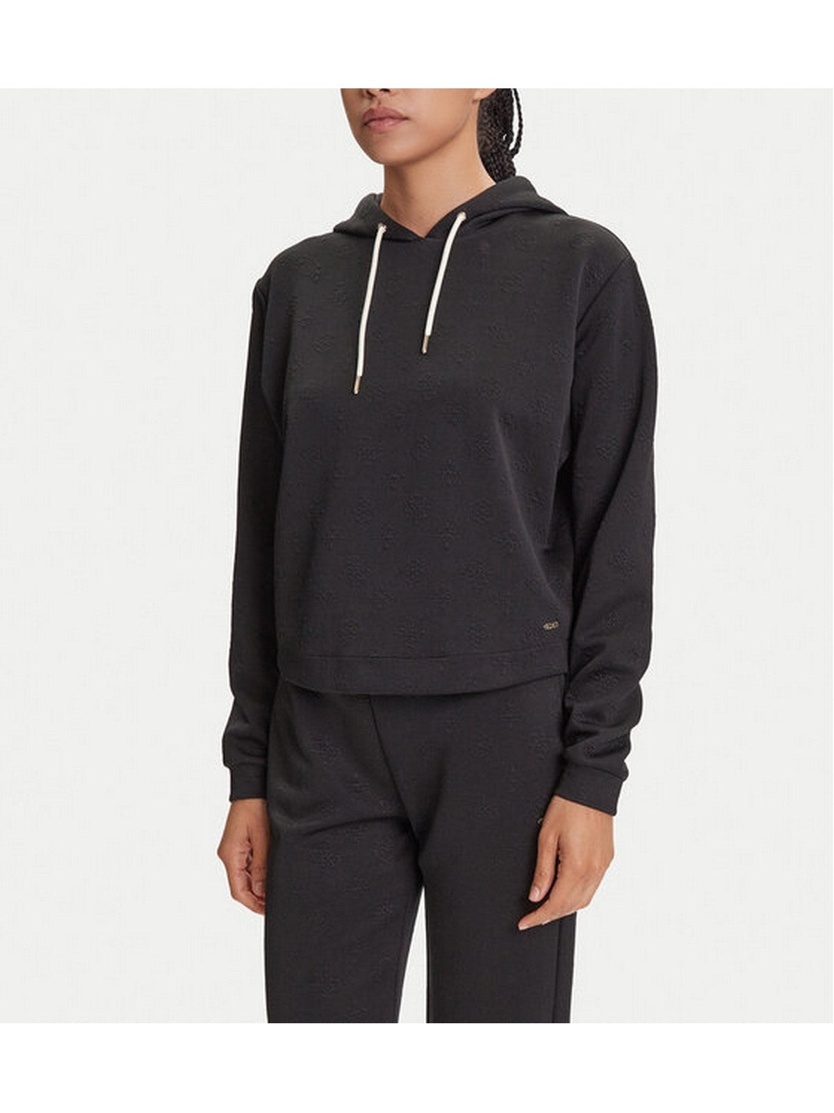 GUESS SPORT Felpa Donna  V5YQ04 KBSL2 FJ8A PEONY M BLACK