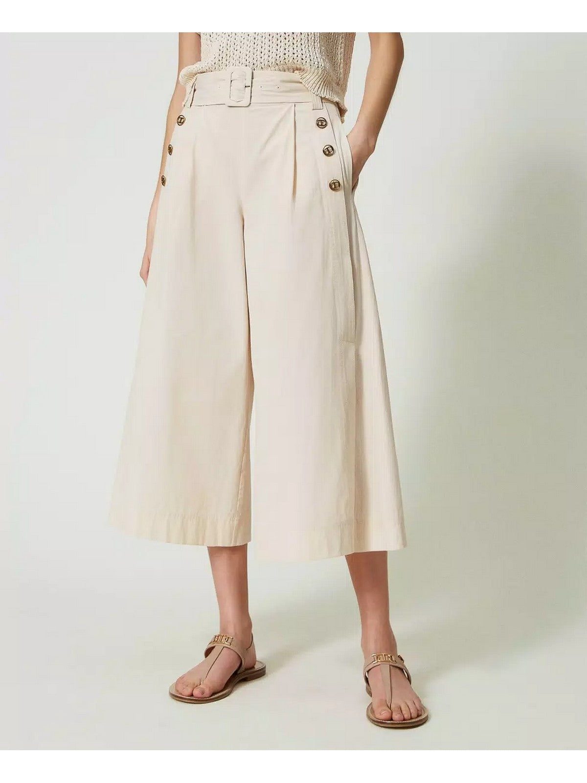 TWINSET Pantalone Donna  241TT2053 07222 Rosa gioboutiqueweb