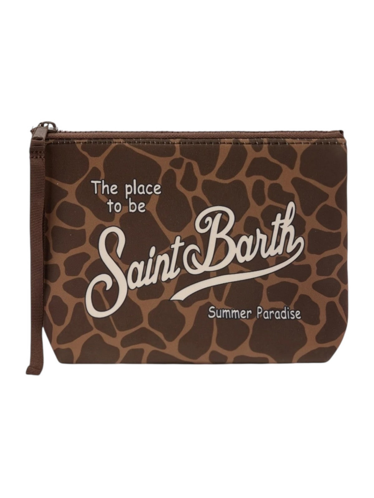 MC2 SAINT BARTH Pochette Unisex adulto  ALINE 00900L GIRAFFE SKIN 18 gioboutiqueweb