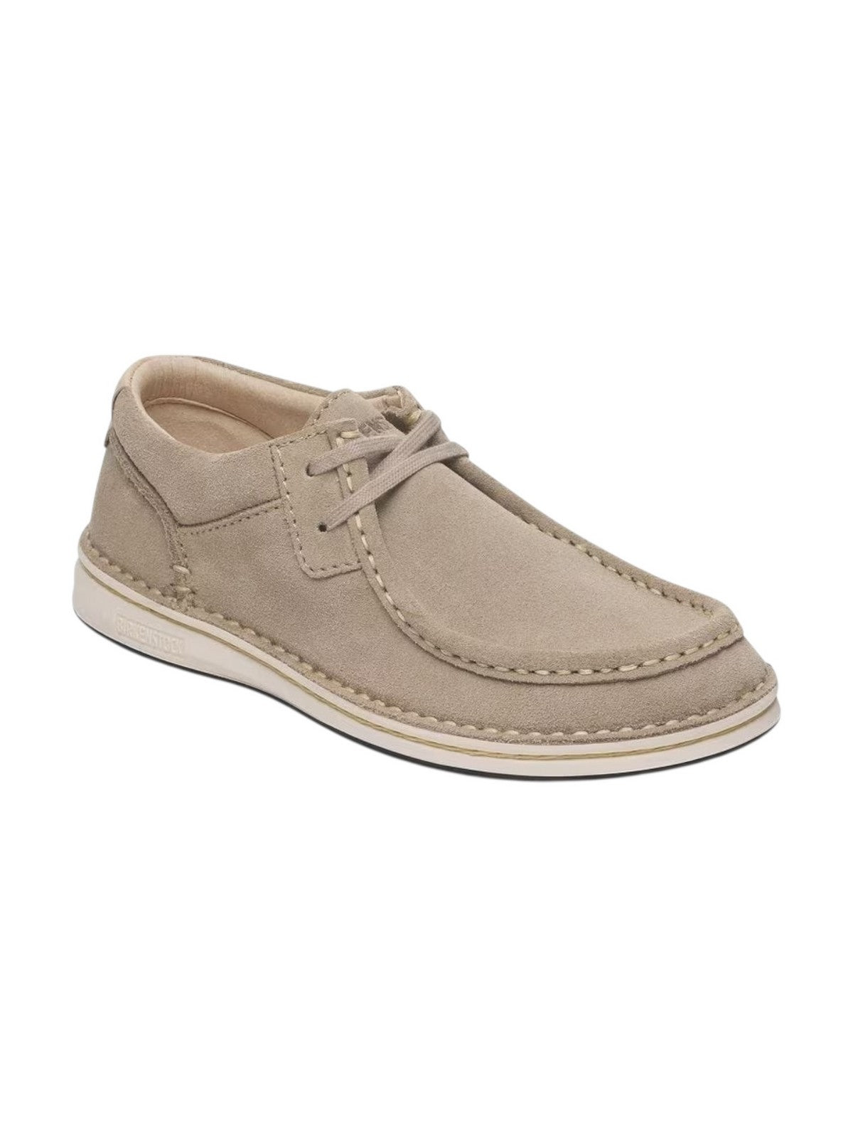 BIRKENSTOCK Mocassino Uomo Pasadena N taupe, Suede Leather 1029671 Beige gioboutiqueweb