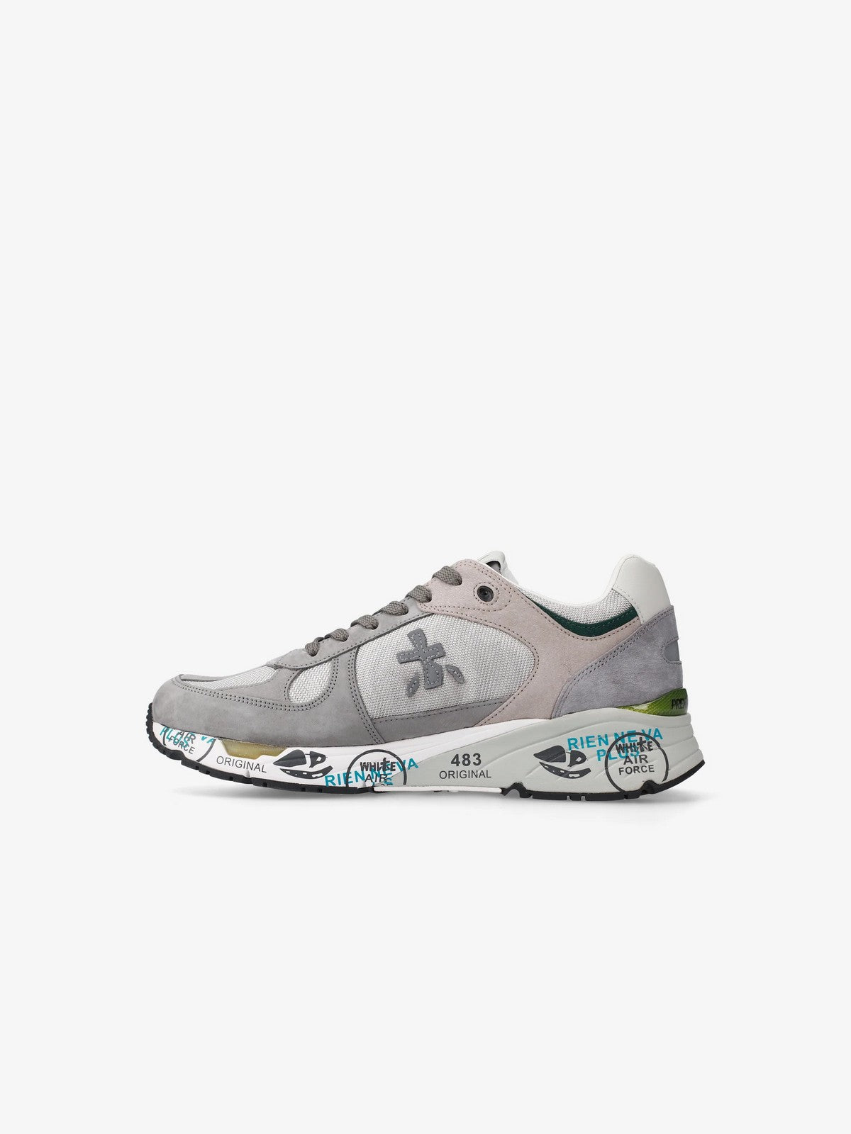 PREMIATA Sneaker Uomo  MASE VAR 7821 GREY gioboutiqueweb