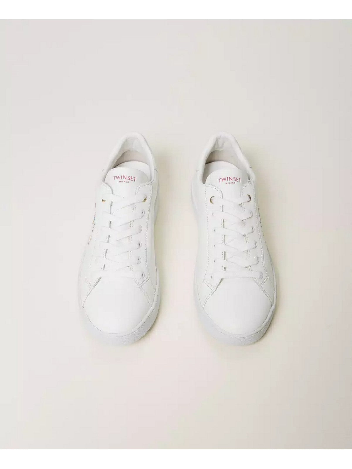 TWINSET Sneaker Donna  241TCP046 00001 Bianco gioboutiqueweb
