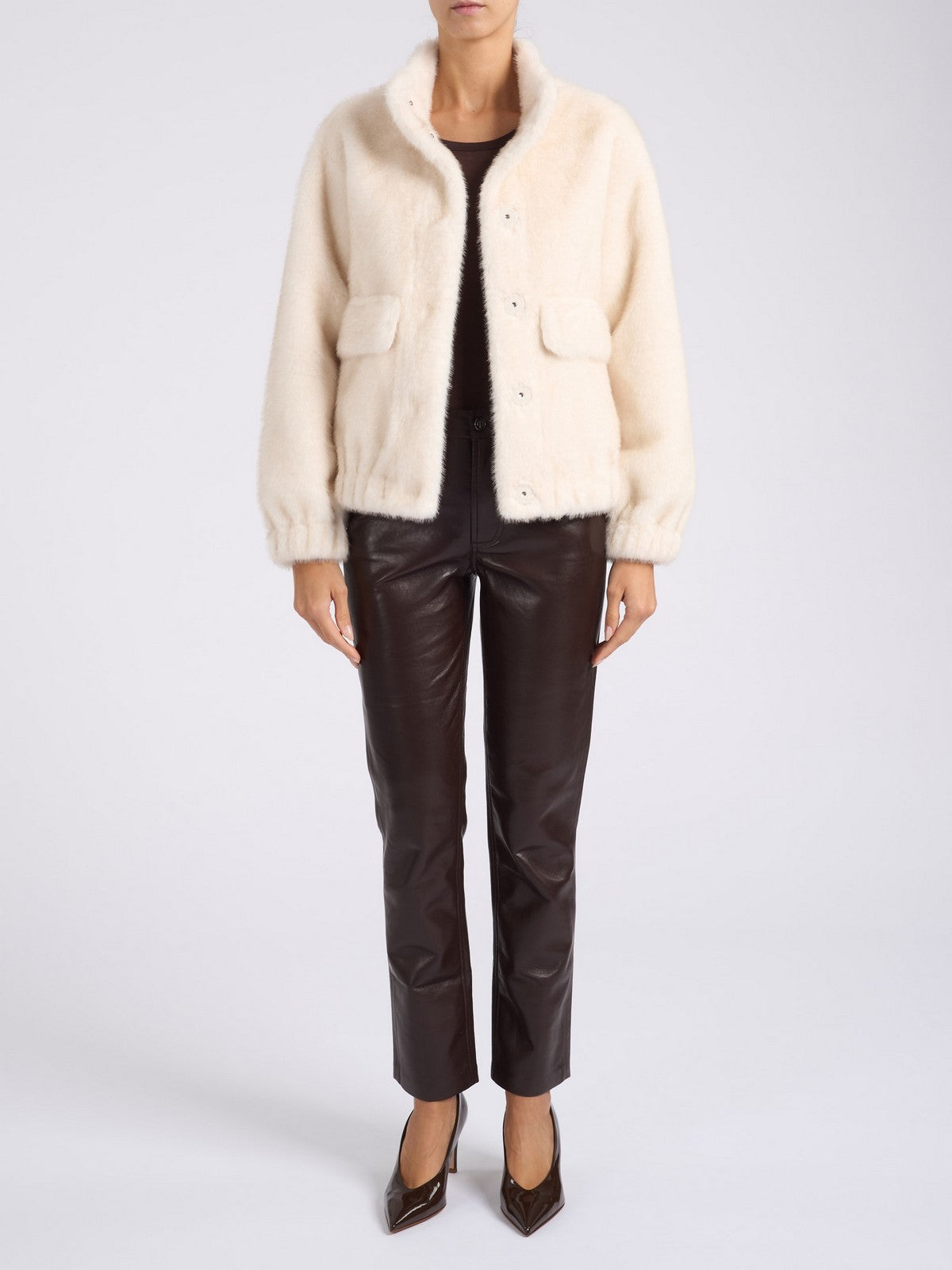 MICHAEL KORS Pelliccia Donna  77A1469M52 277 BONE