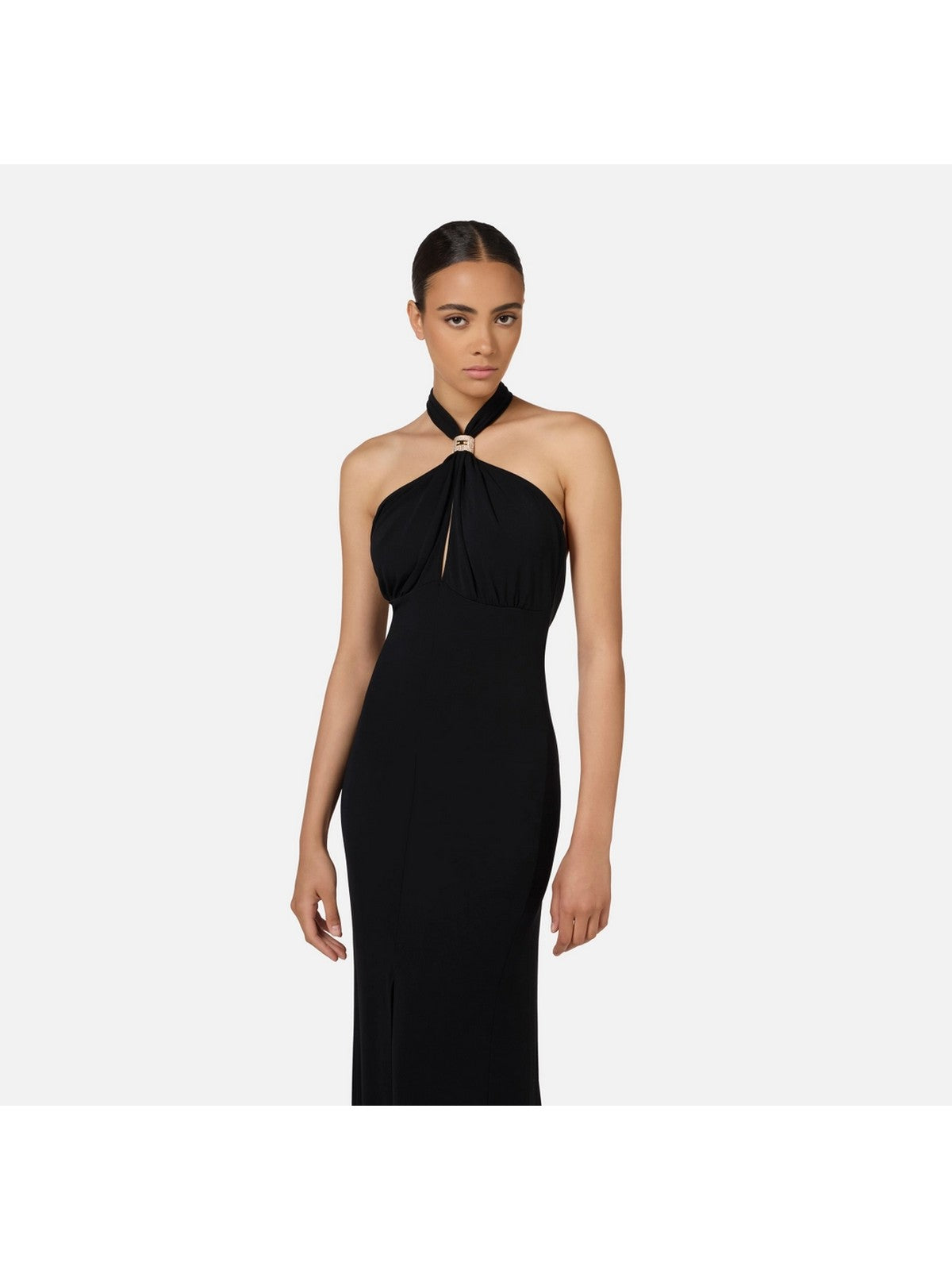 ELISABETTA FRANCHI Abito Donna  AB71747E2 110 Nero gioboutiqueweb