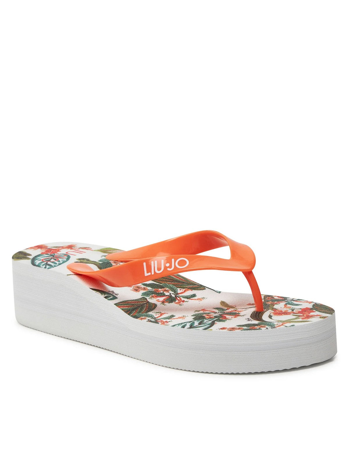 Liu Jo Beachwear Flip Flops Frau V4185E0396 09R35 Weiß