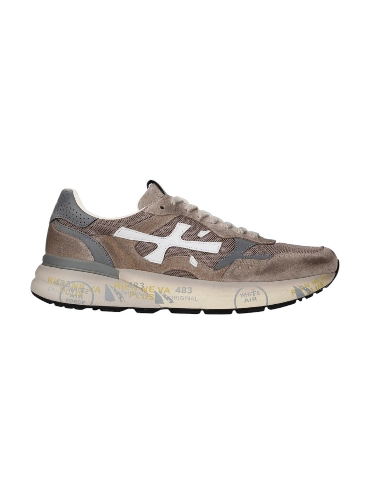 PREMIATA Sneaker Uomo  MICK0.1 VAR 8118 BROWN gioboutiqueweb