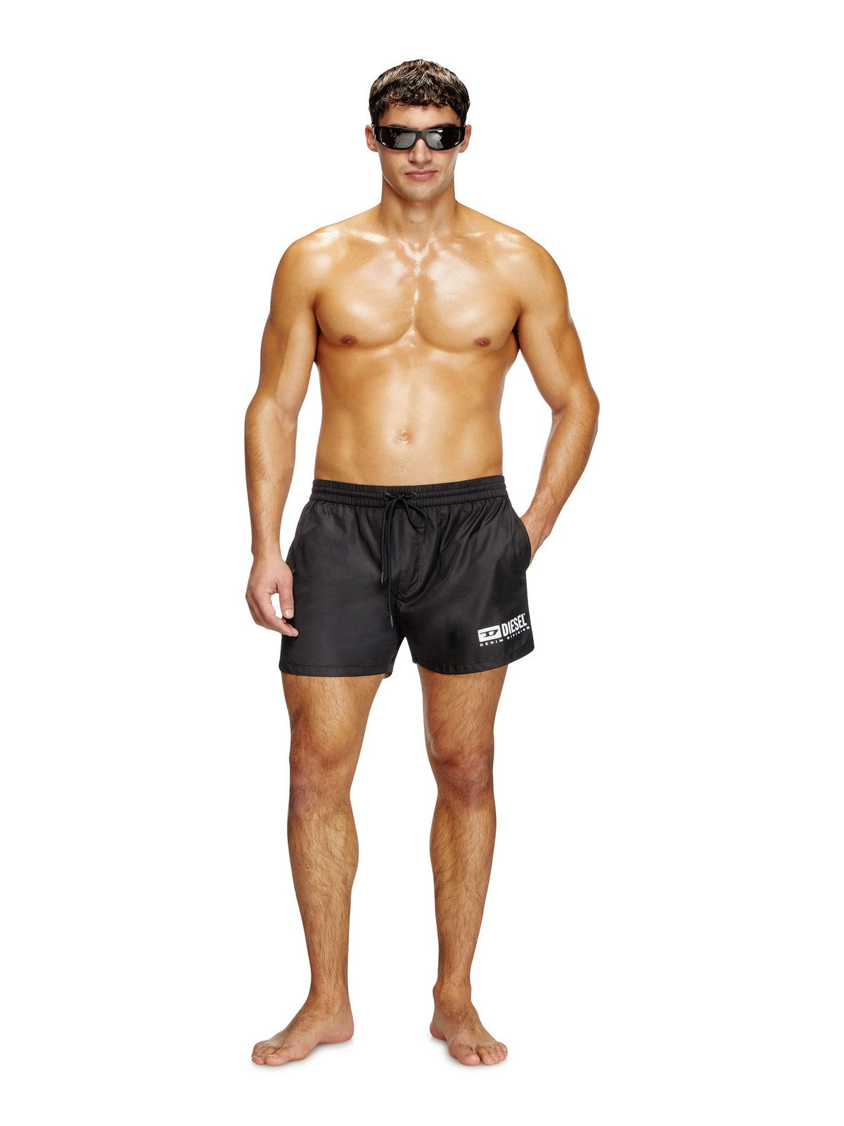 DIESEL Costume da bagno Uomo KEN-37-D-BOX BOXERS A17583 0AFBA E0013 001 - BLACK gioboutiqueweb