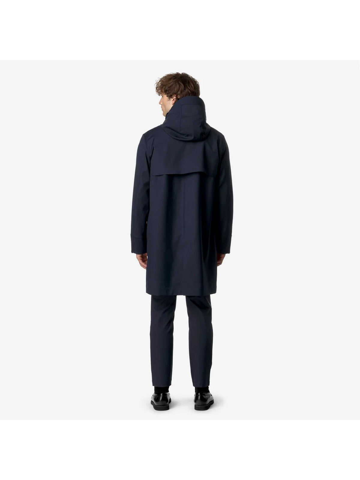 K-WAY Giubbino Uomo POIROL TECH WOOL BLEND K51368W AR0 Blu gioboutiqueweb