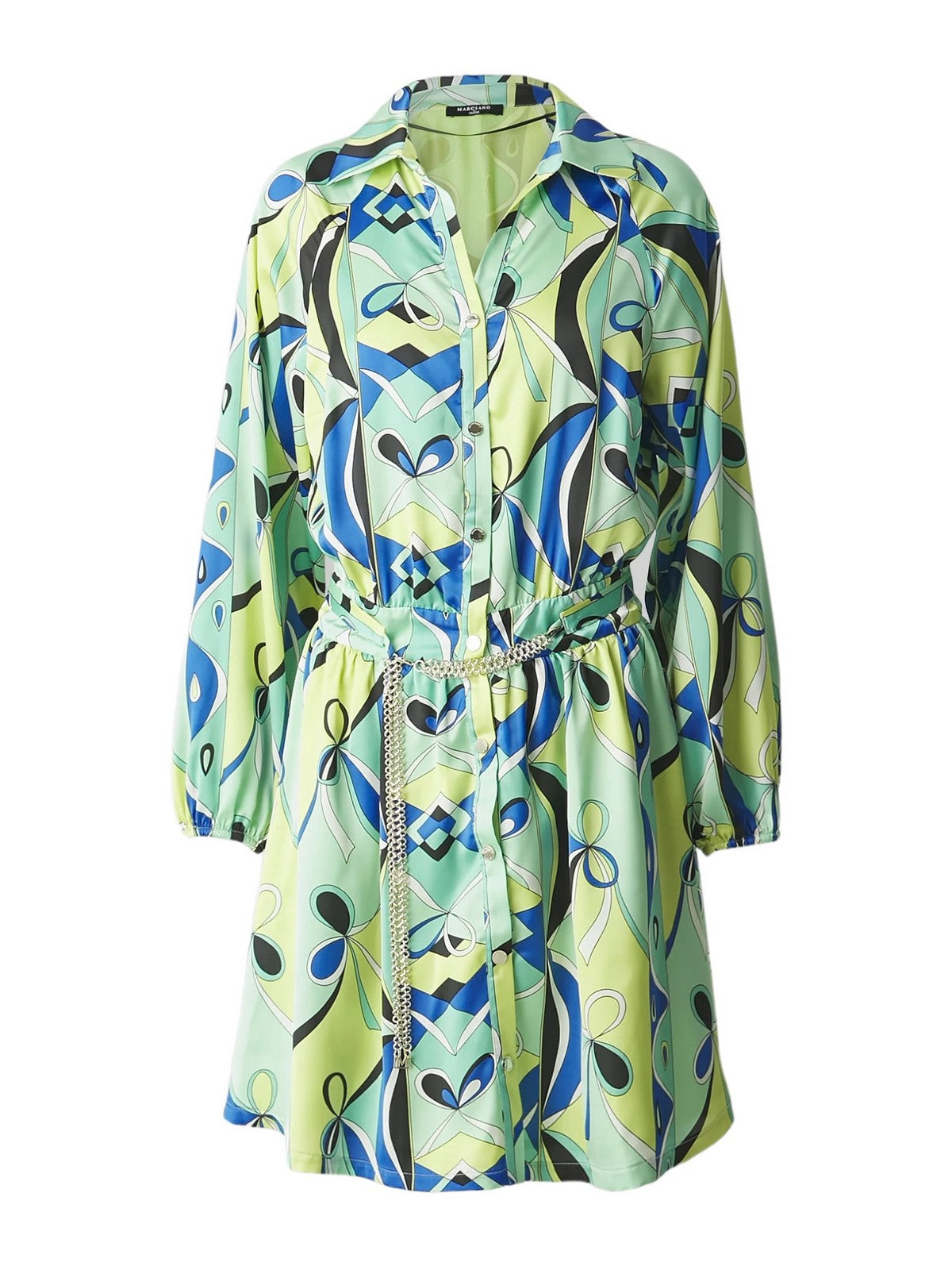 Marciano Frau Kleid Slipknot Kurzes Kleid 4GGK26 7014A P8DJ Verde