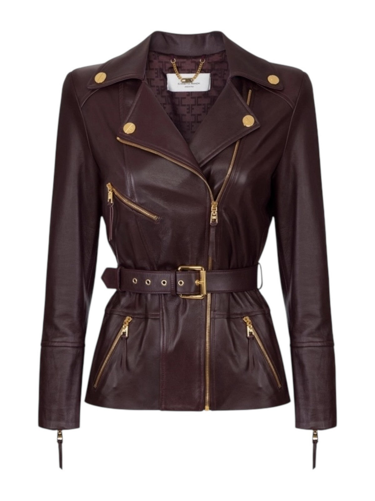 ELISABETTA FRANCHI Giubbino Donna  GD50Z56E2 EA4 MERLOT gioboutiqueweb