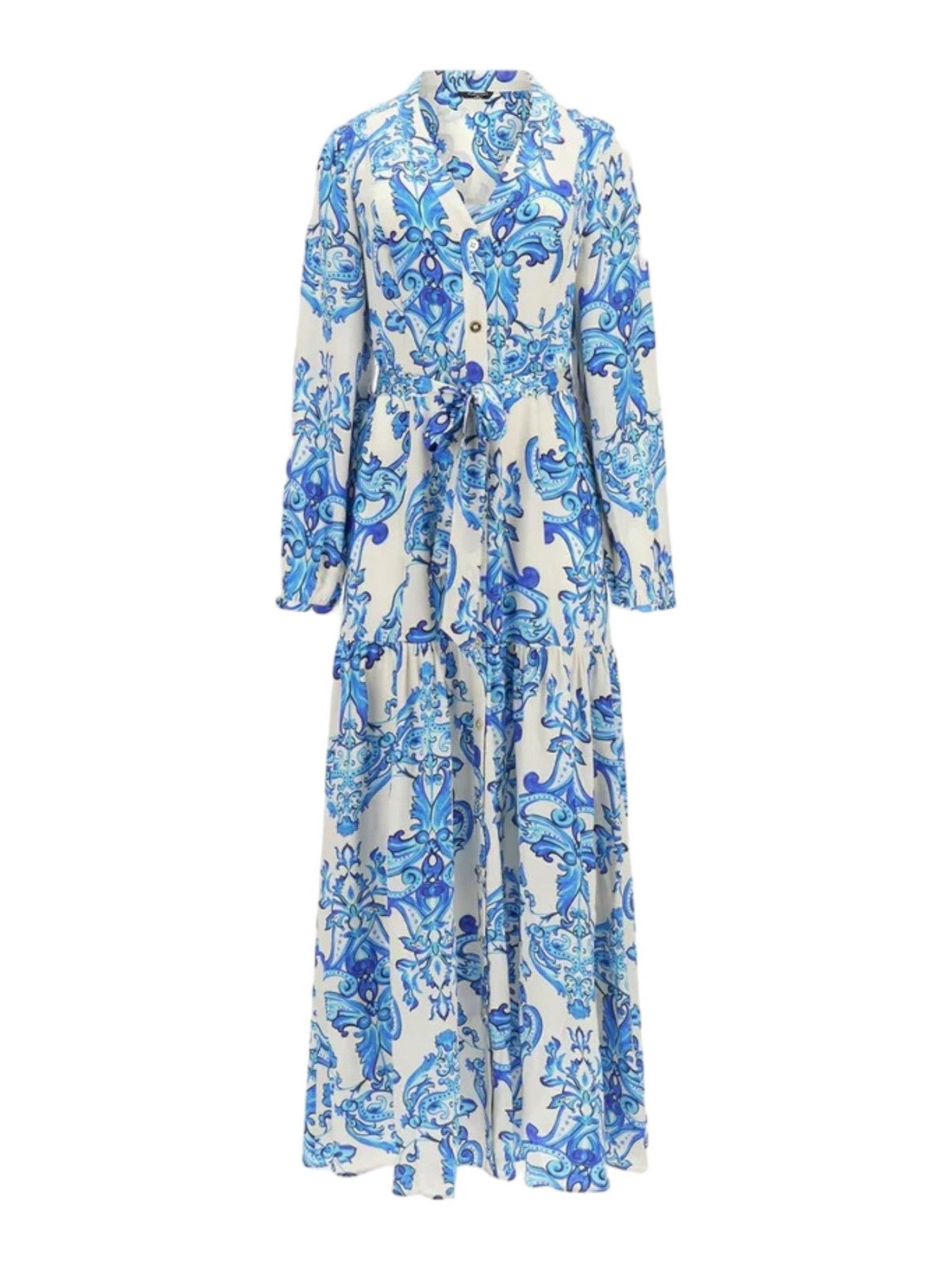 Marciano Frau Kleid Nomad Maxi Kleid 2GGK70 9700Z P7PT Blau