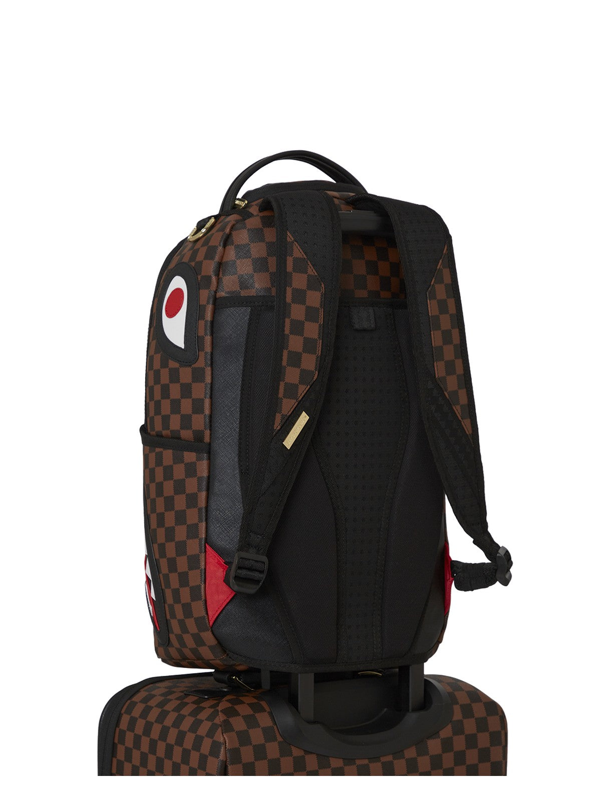 SPRAYGROUND Valigie e Trolley Uomo SAWTOOTH SHARKS IN PARIS CARRY-ON LUGGAGE 910CL270NSZ MARRONE gioboutiqueweb