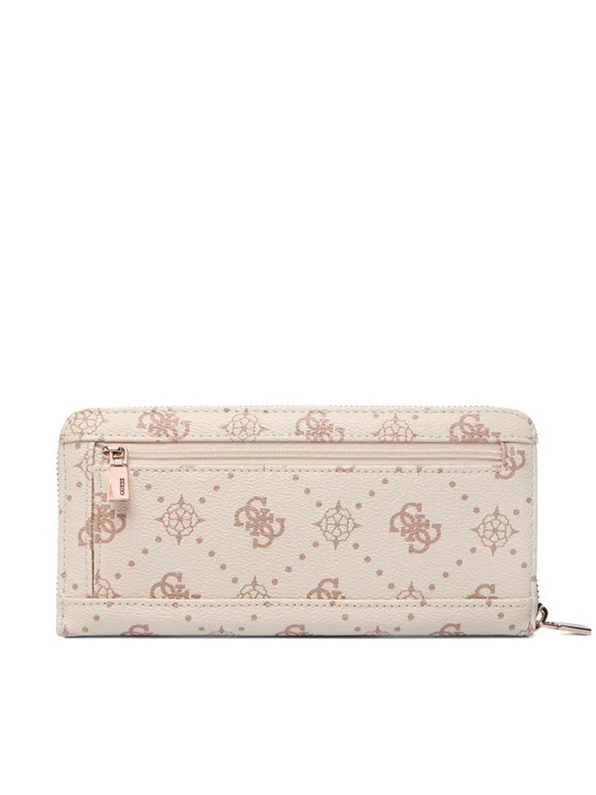 GUESS Portafoglio Donna CARRIE LOGO SLG LRG ZIP AROUND SWGP98 98146 VNO VANILLA LOGO gioboutiqueweb