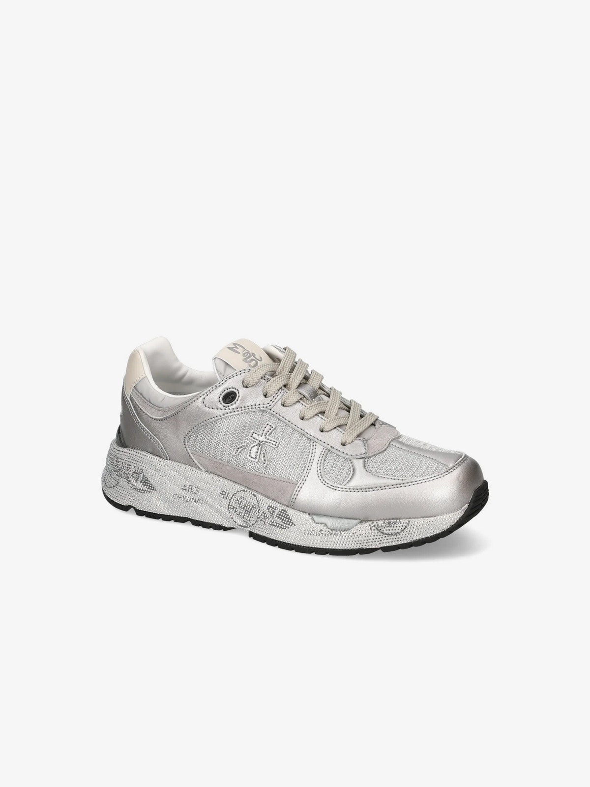 PREMIATA Sneaker Donna  MASED VAR 7093 SILVER gioboutiqueweb