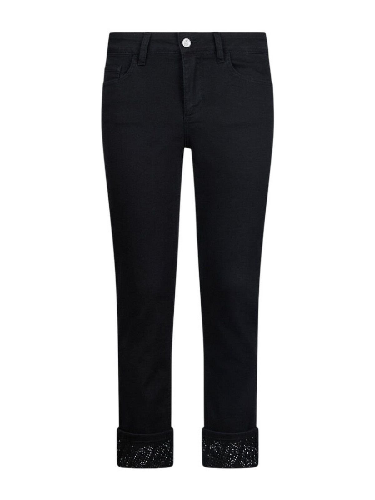 LIU JO BLUE DENIM Pantalone Donna  UA6006T2594 22222 Nero gioboutiqueweb