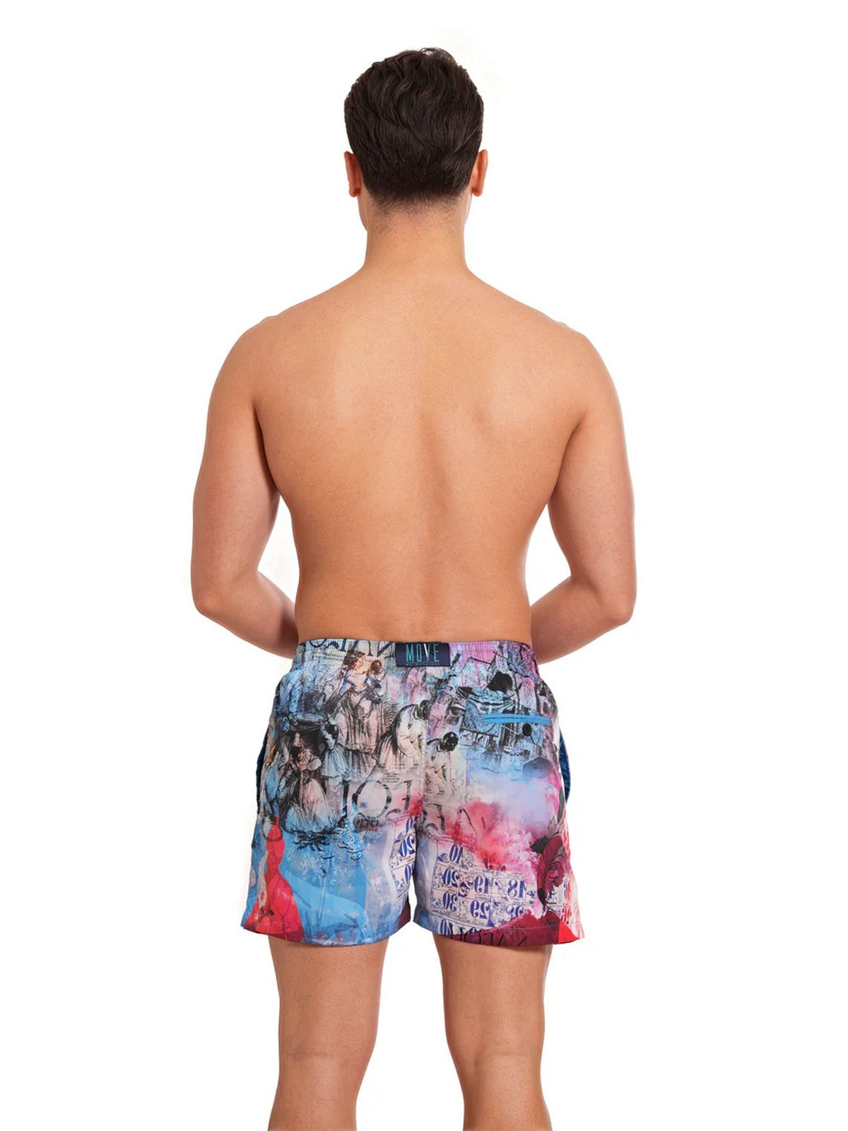 MOVE be different Costume da bagno Uomo  SVN NAPOLI Multicolore gioboutiqueweb