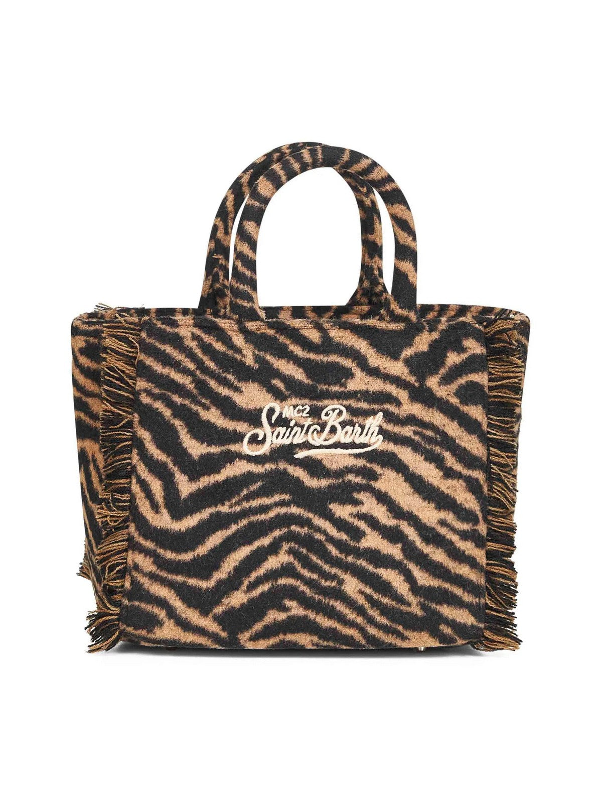 MC2 SAINT BARTH Borsa Donna  VANITY MINI FELT 01322I ZEBRA 18 EMB