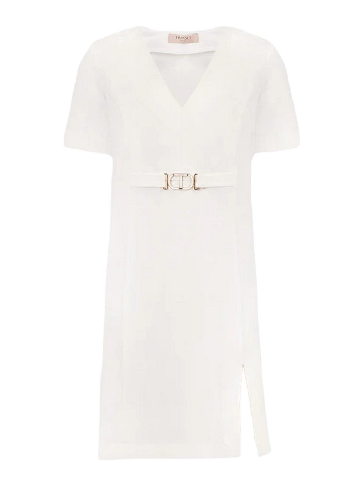 Twinset woman dress 241tp2275 00282 white