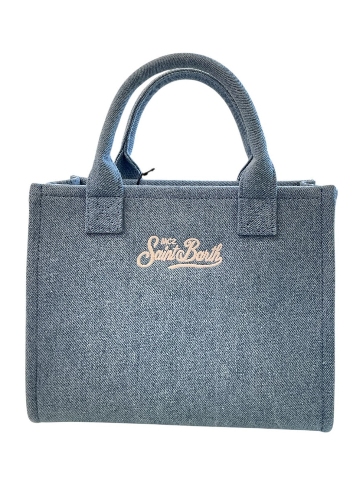 MC2 SAINT BARTH Borsa Donna  VANITY BAG MIDI 00436L DENIM EMB