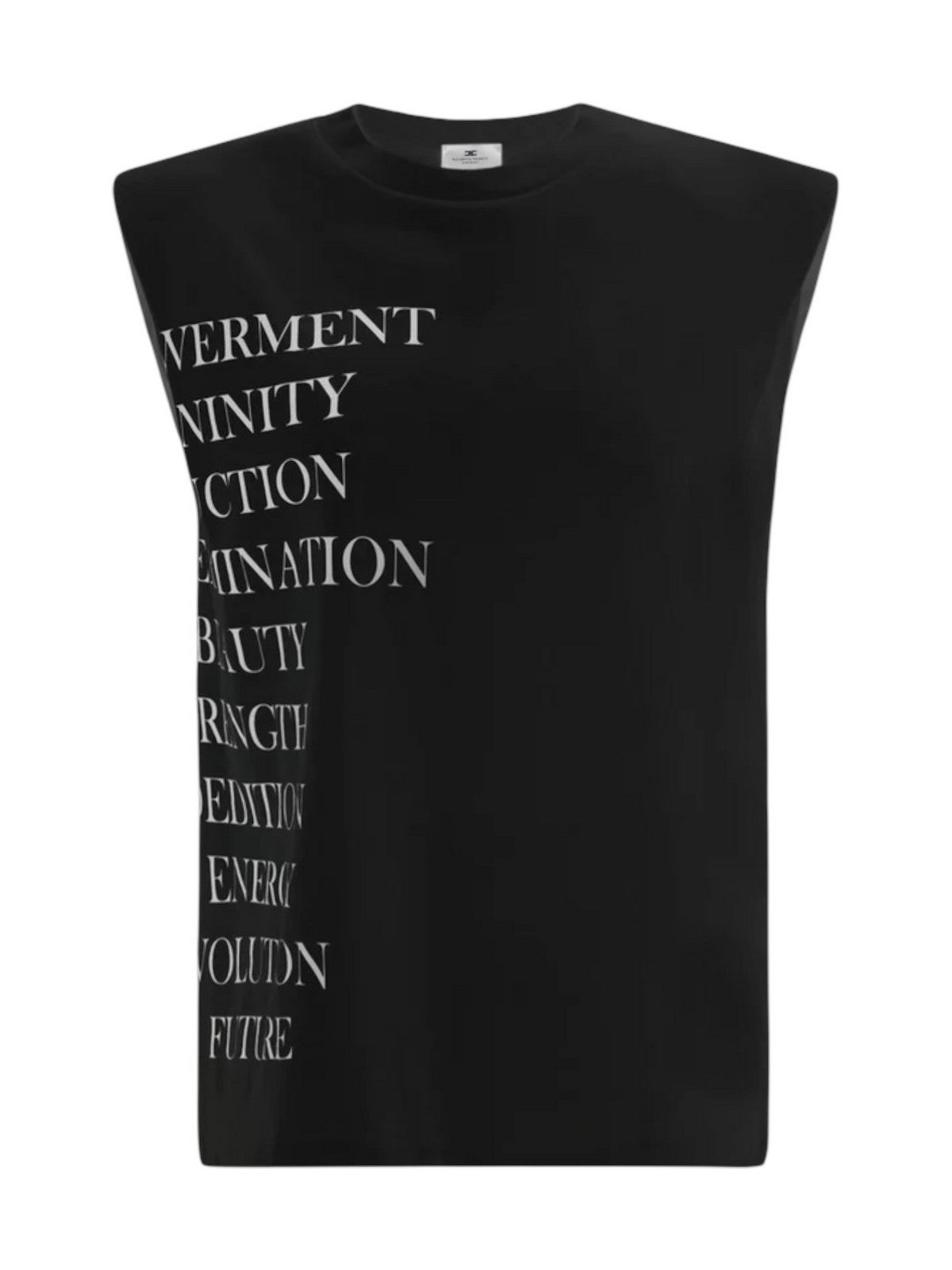 ELISABETTA FRANCHI T-shirt Donna  MA70P61E2 110 Nero gioboutiqueweb