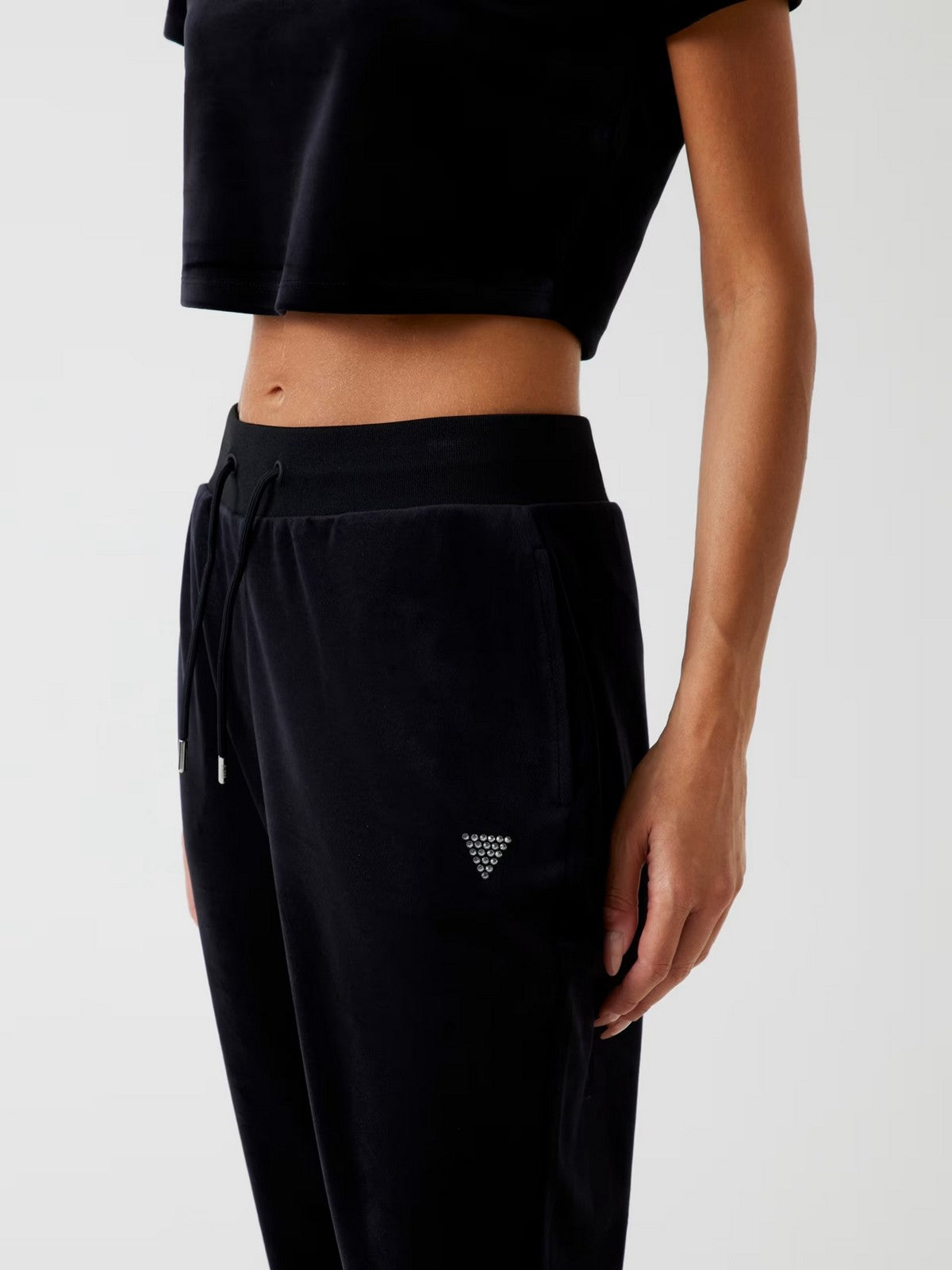 GUESS SPORT Pantalone Donna  V3BB27 K0232 JBLK Jet Black A996