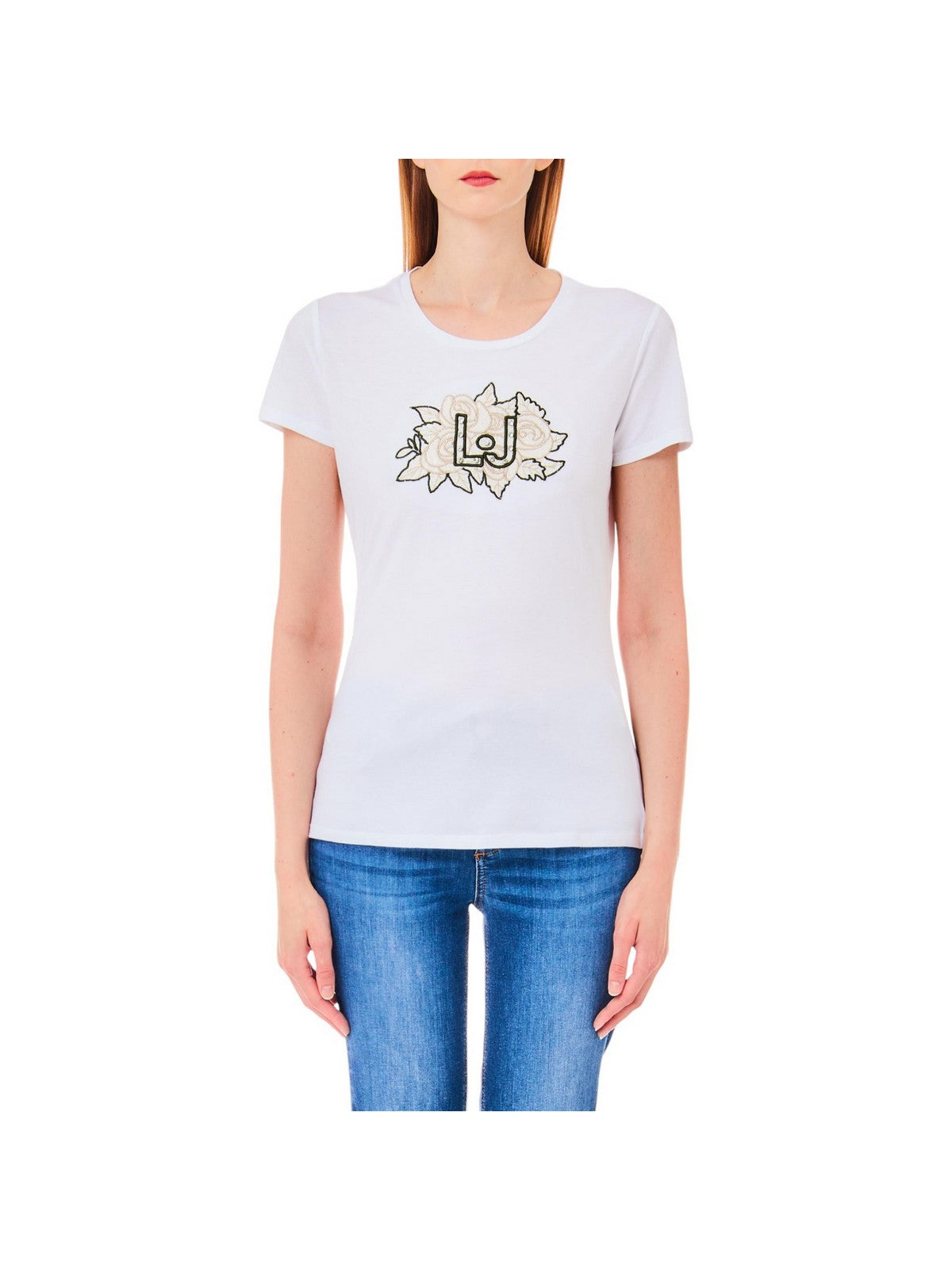 LIU JO WHITE T-Shirt e Polo Donna  MA4333J5904 N9306 Bianco gioboutiqueweb