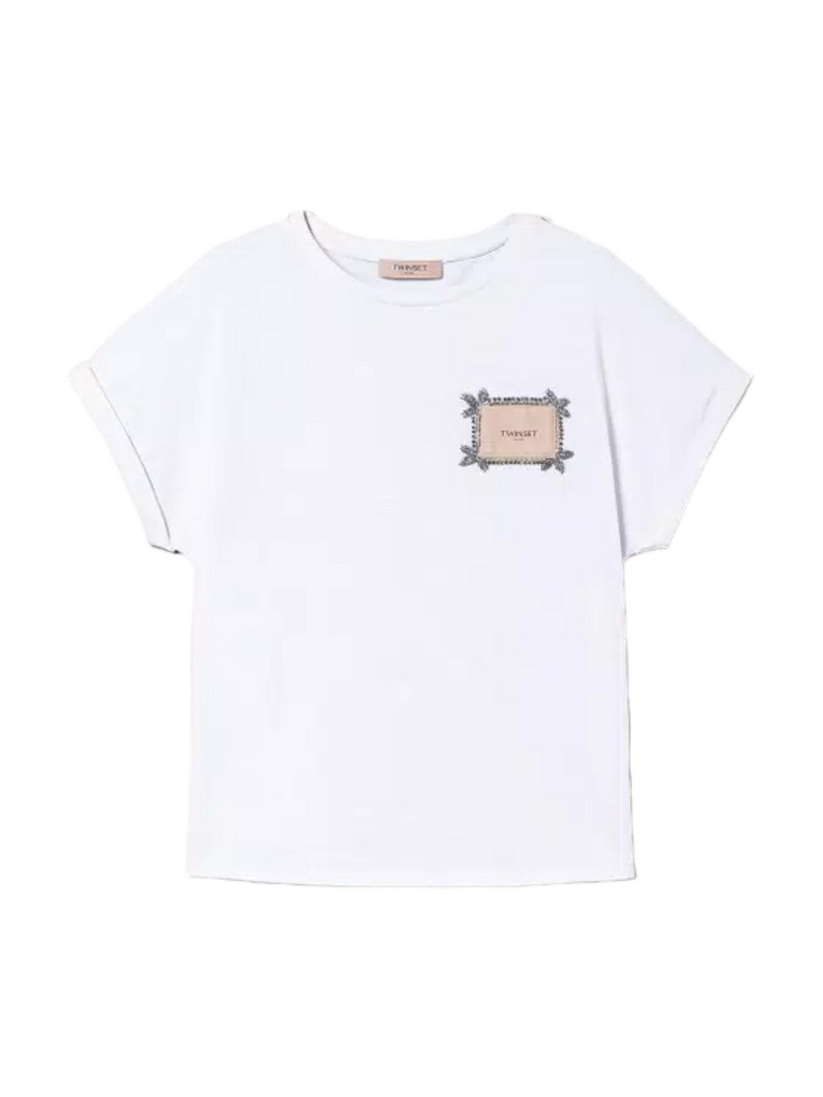 TWINSET T-Shirt e Polo Donna  241TP2211 00001 Bianco gioboutiqueweb