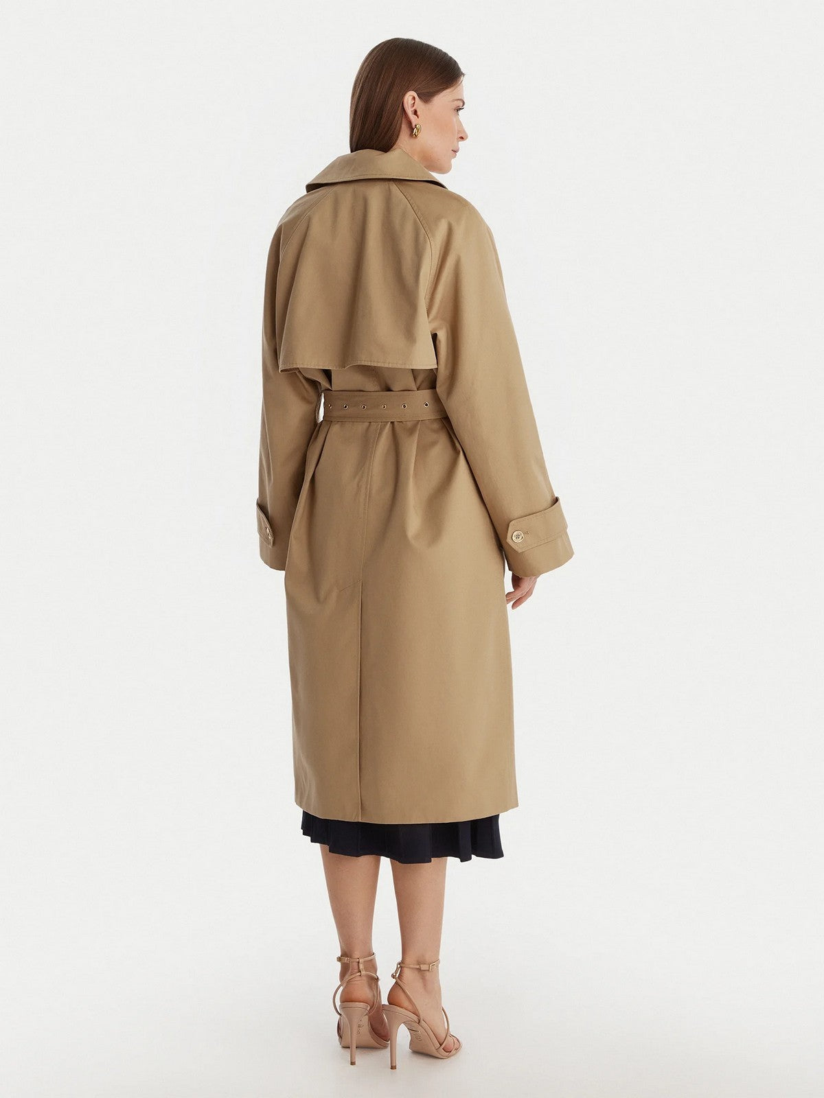 MICHAEL KORS Trench Donna  MR620FLKQH 250 KHAKI gioboutiqueweb