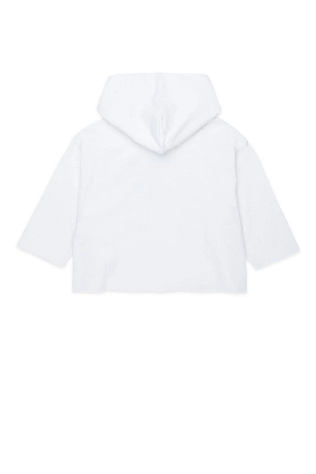 MM6 Felpa Unisex bambino  M61010 MM02X M6100 WHITE gioboutiqueweb