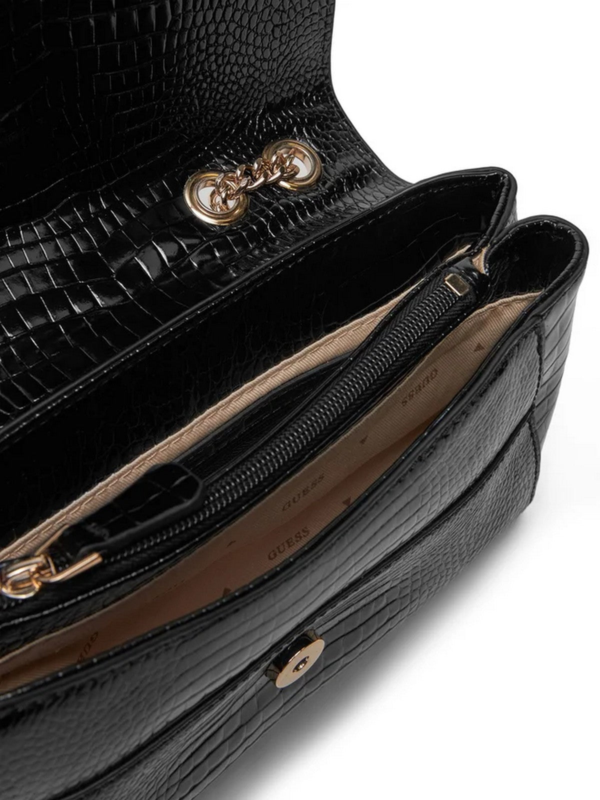 GUESS Borsa Donna SILVYE CONVERTIBLE XBODY FLAP HWCG95 27210 BLA Nero gioboutiqueweb