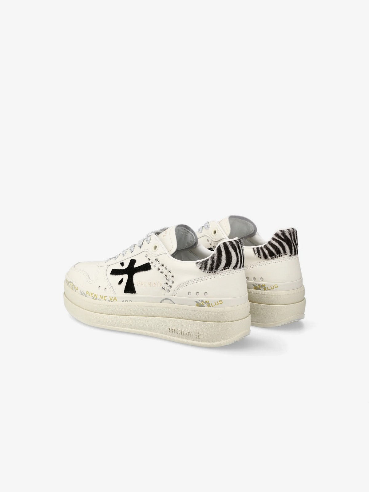 PREMIATA Sneaker Donna  MICOL VAR 7752 off white