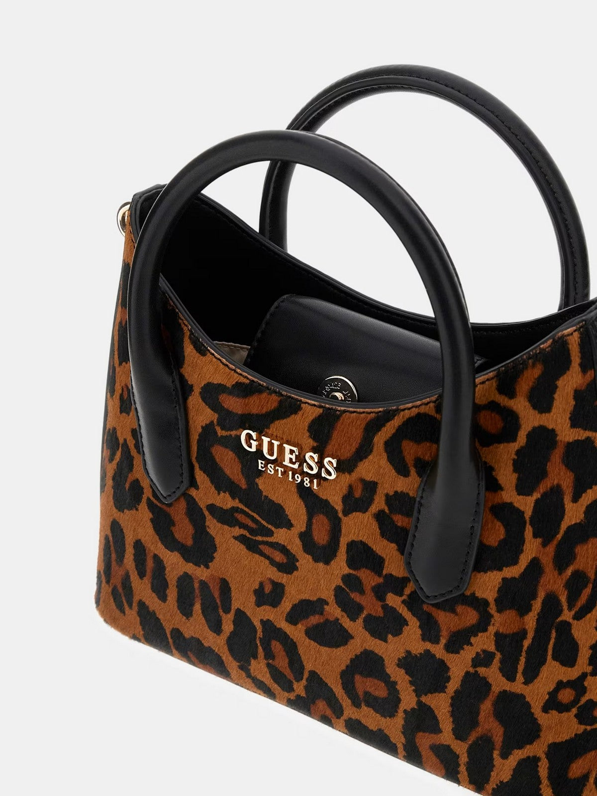 GUESS Borsa Donna DOMITILLA MINI SATHCEL HWLO75 29760 LEO LEOPARD