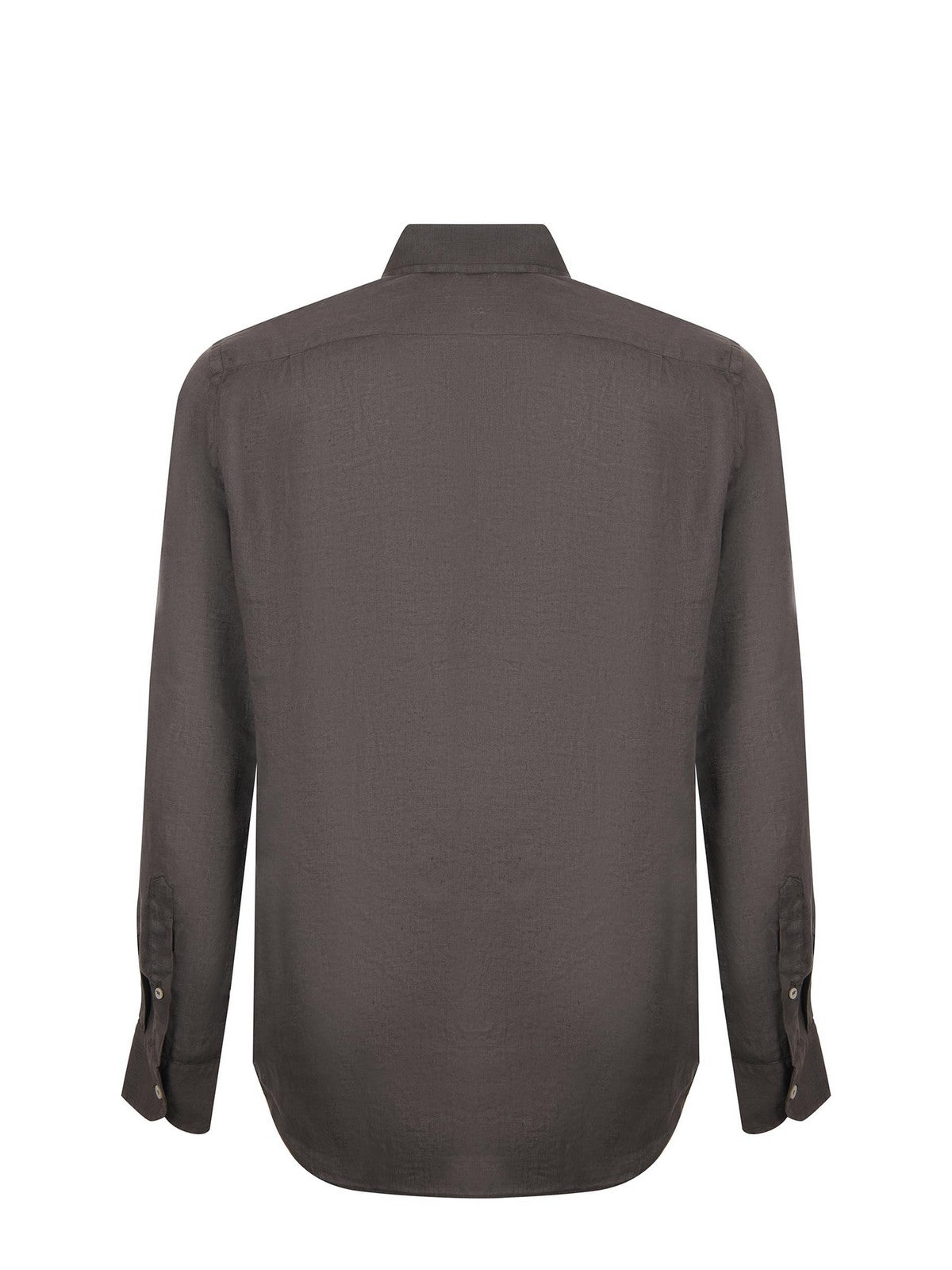 MC2 SAINT BARTH Camicia Uomo  RAPHAEL 00450L LINEN 52L KOMBU GREEN