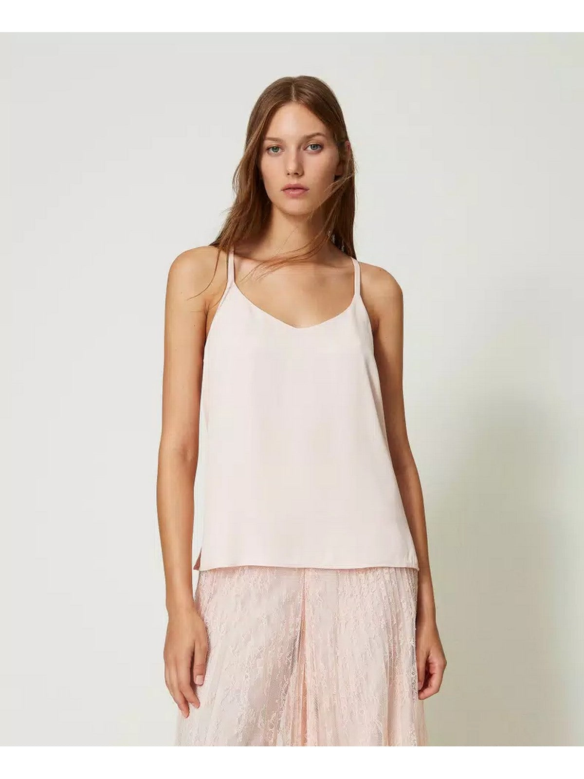TWINSET Top Donna  241TP2503 00178 Rosa gioboutiqueweb