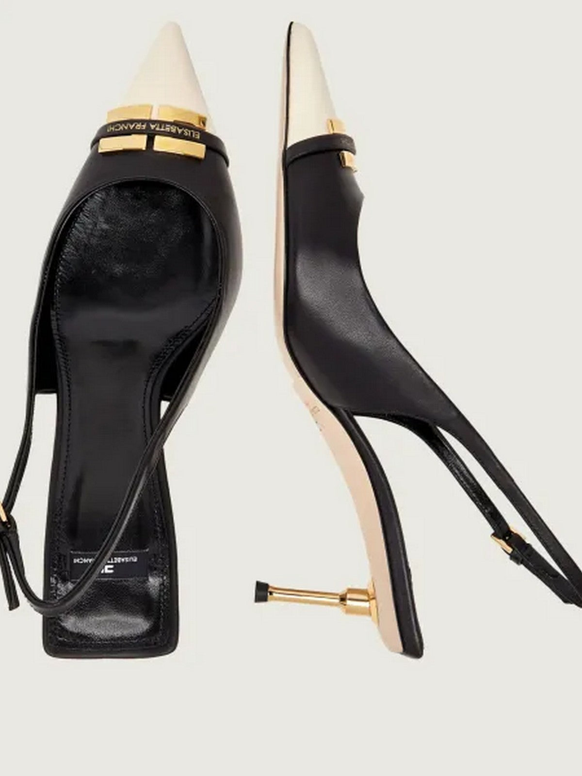 ELISABETTA FRANCHI Décolleté Donna  SA57L61E2 685 NERO/BURRO gioboutiqueweb