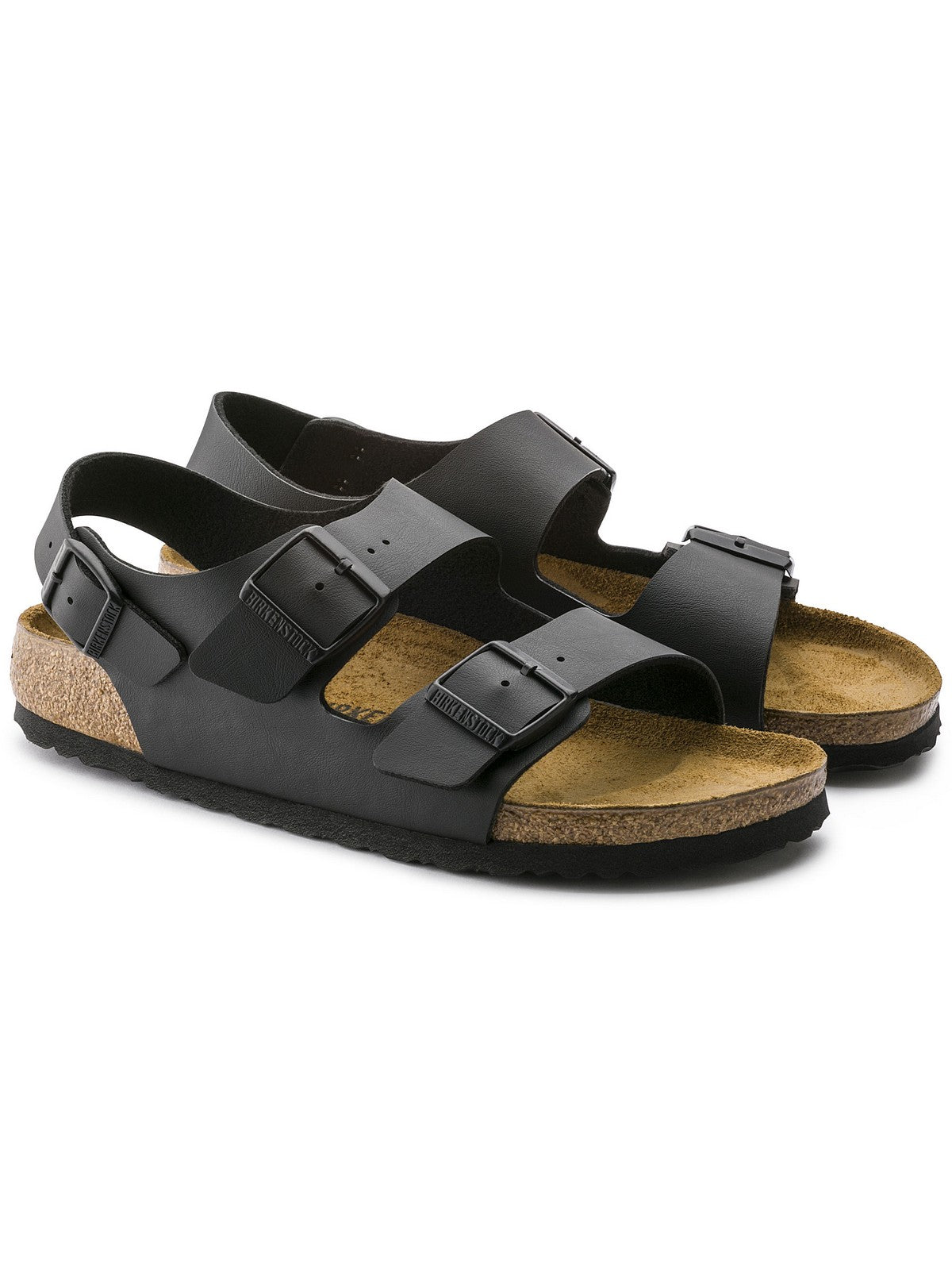 BIRKENSTOCK Sandalo Uomo Milano 034791 Nero gioboutiqueweb
