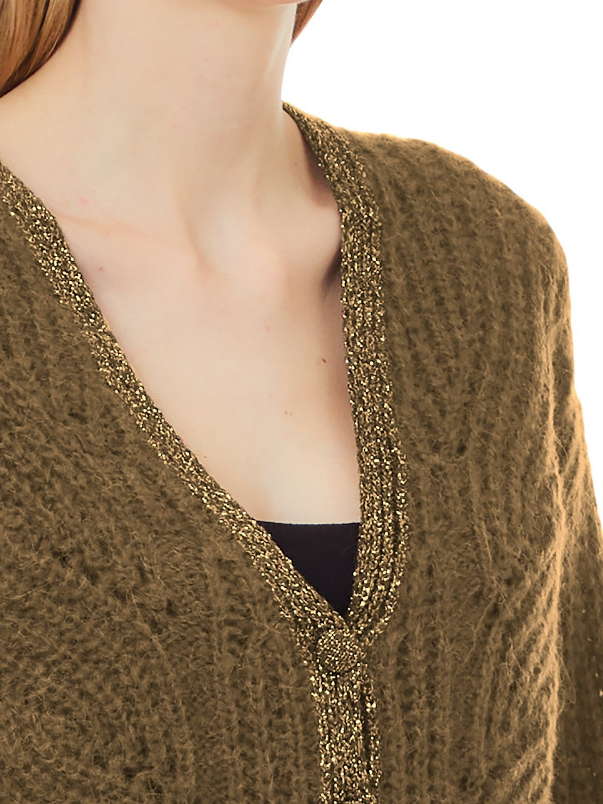 LIU JO WHITE Cardigan Donna  WF4529MAG71 81029 Marrone gioboutiqueweb