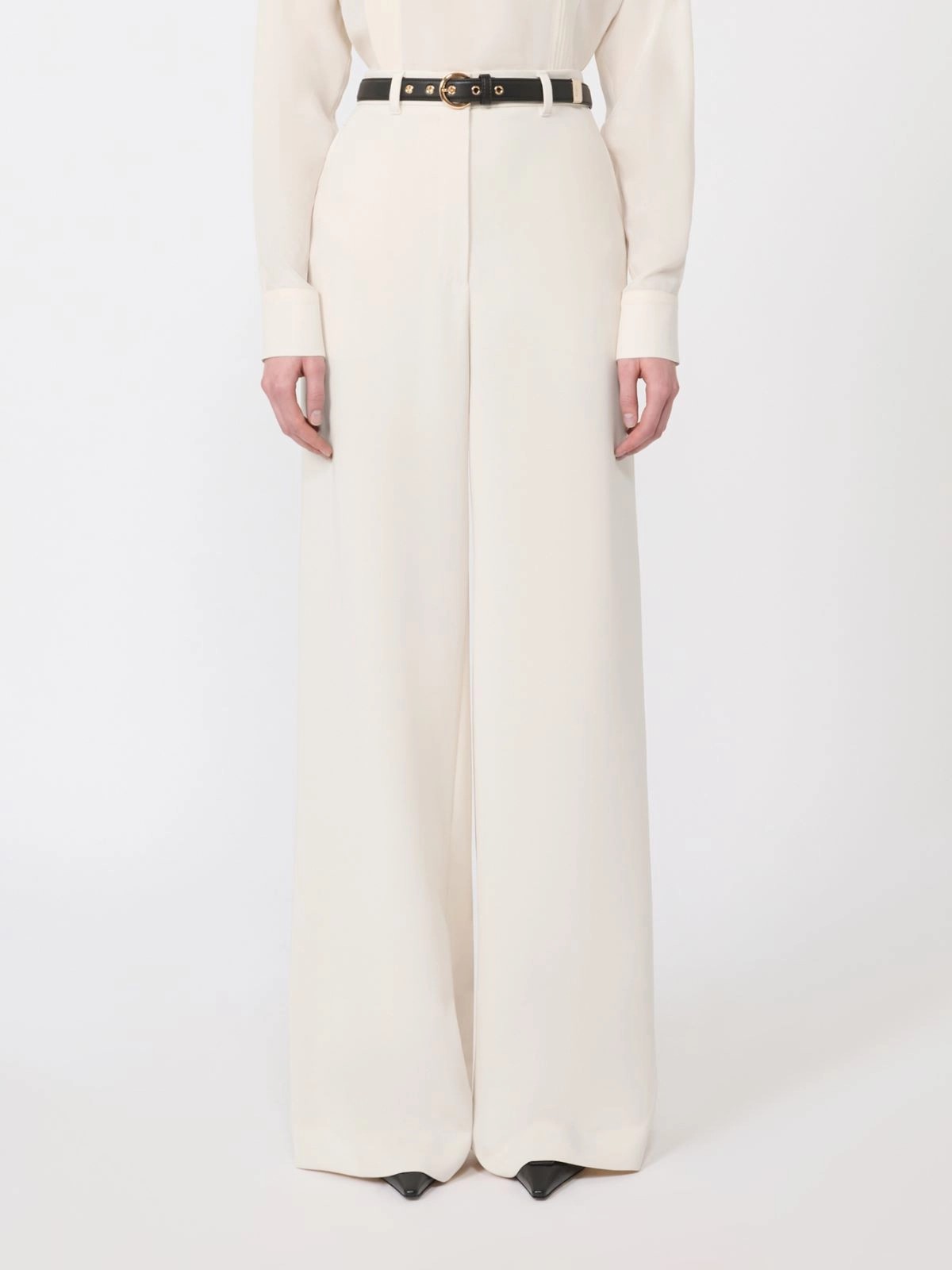 MAX MARA STUDIO Pantalone Donna MSTAMICO 2616131025600 060 Beige gioboutiqueweb