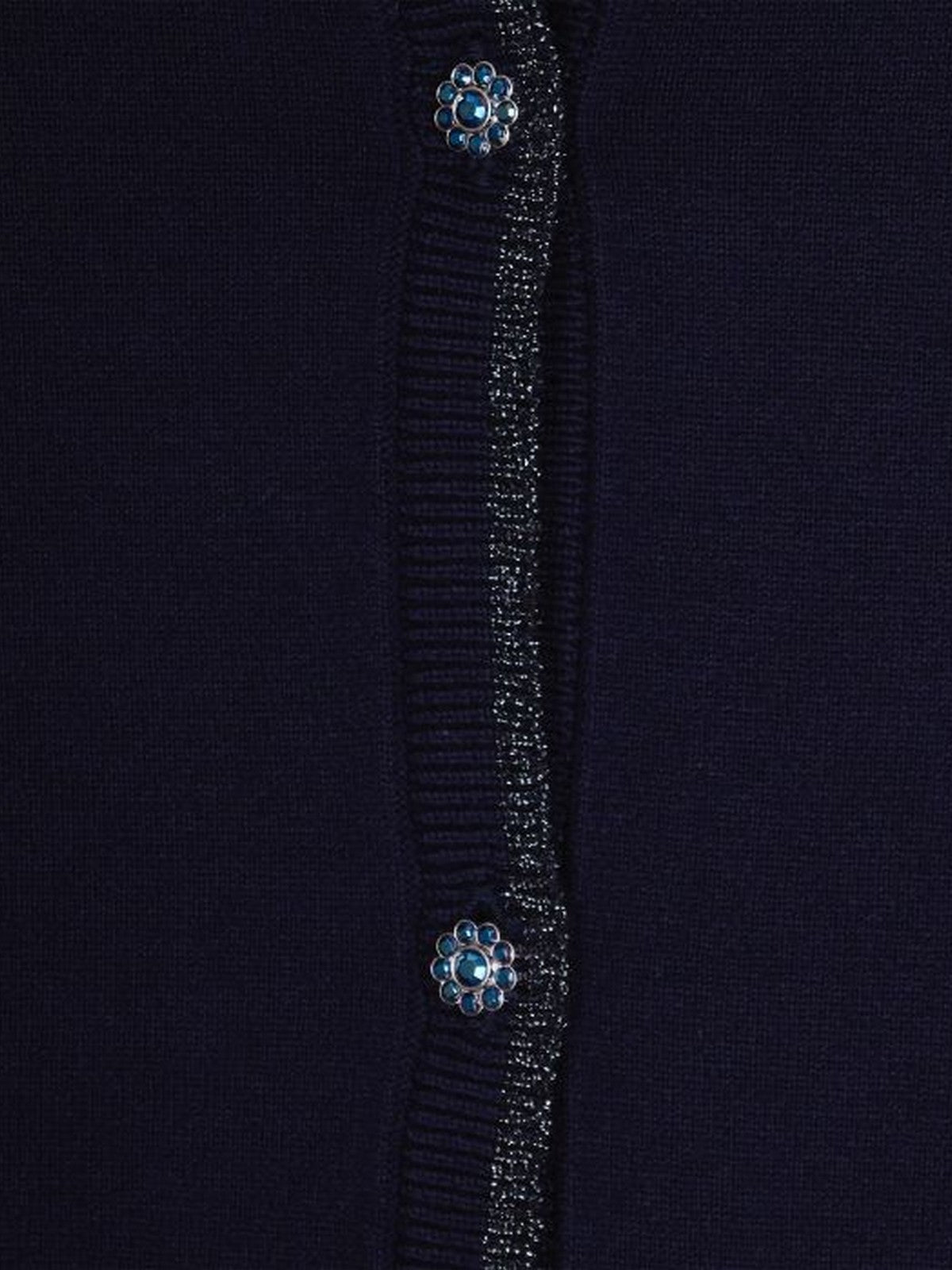 LIU JO WHITE Cardigan Donna  MF5225MS49I 93932 Navel blue gioboutiqueweb