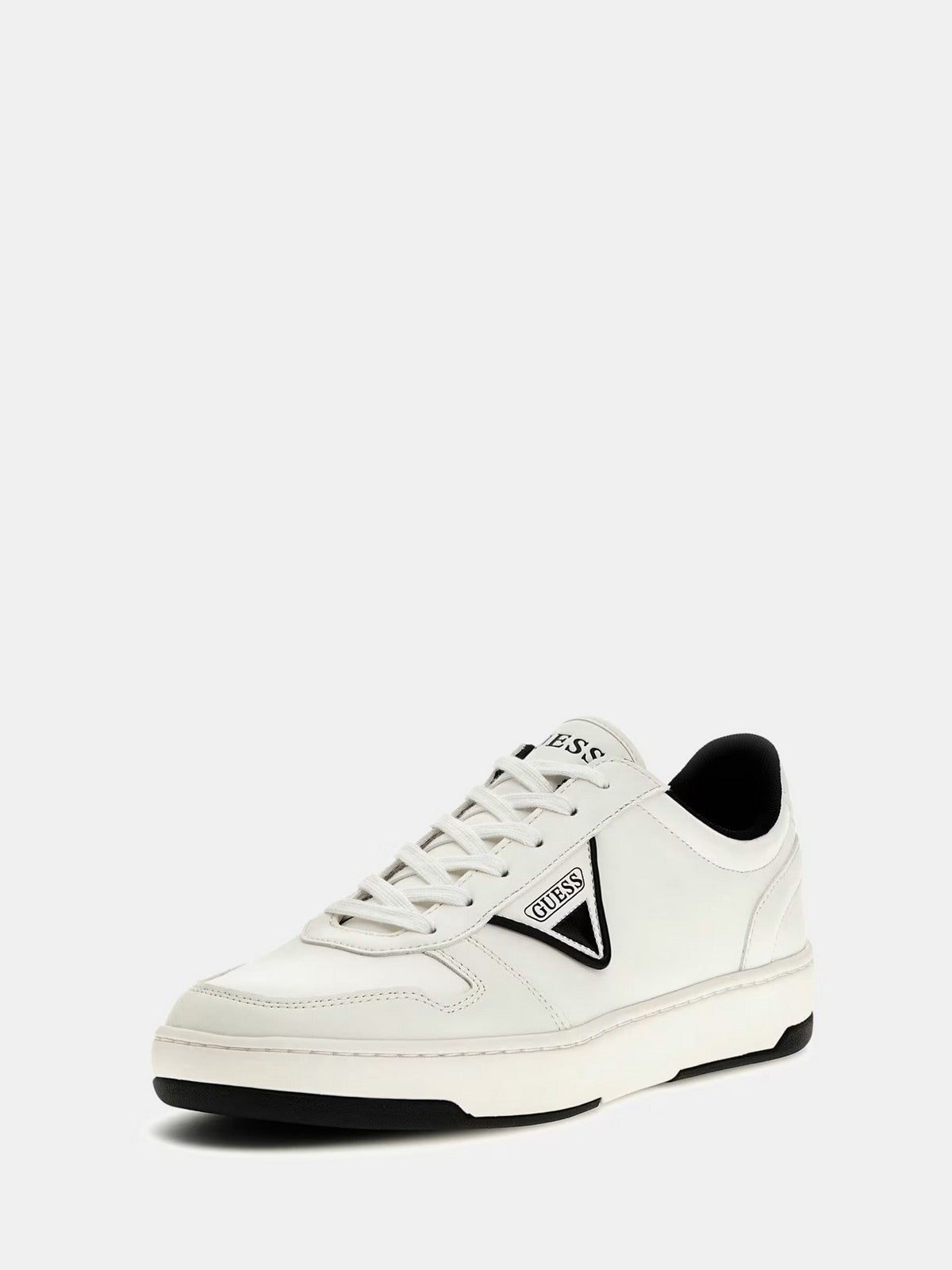 GUESS Sneaker Uomo VADIK FMPVIN ELE12 WHBLK WHITE BLACK gioboutiqueweb