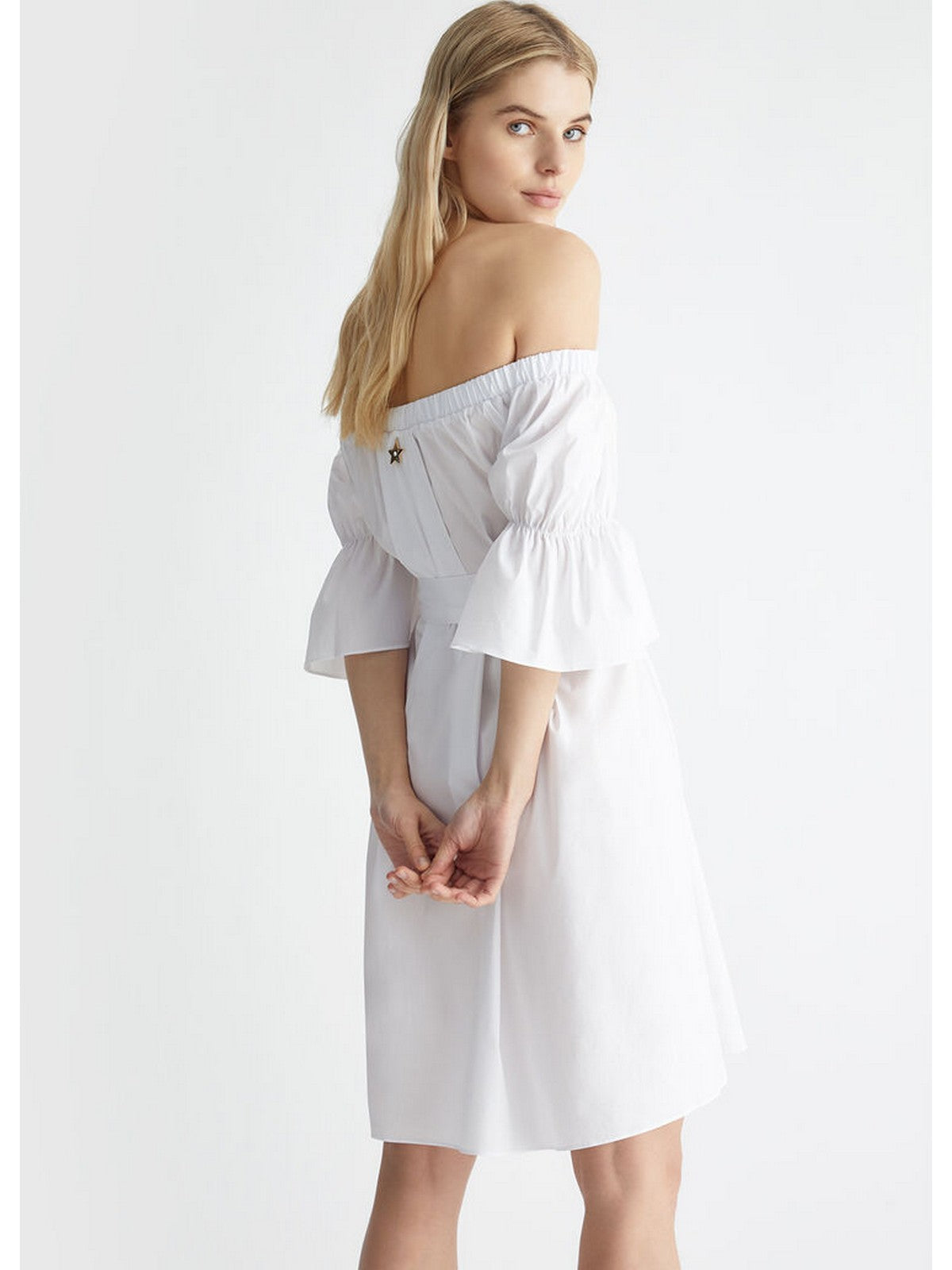 LIU JO BEACHWEAR Abito Donna  VA4096T3330 11110 Bianco gioboutiqueweb