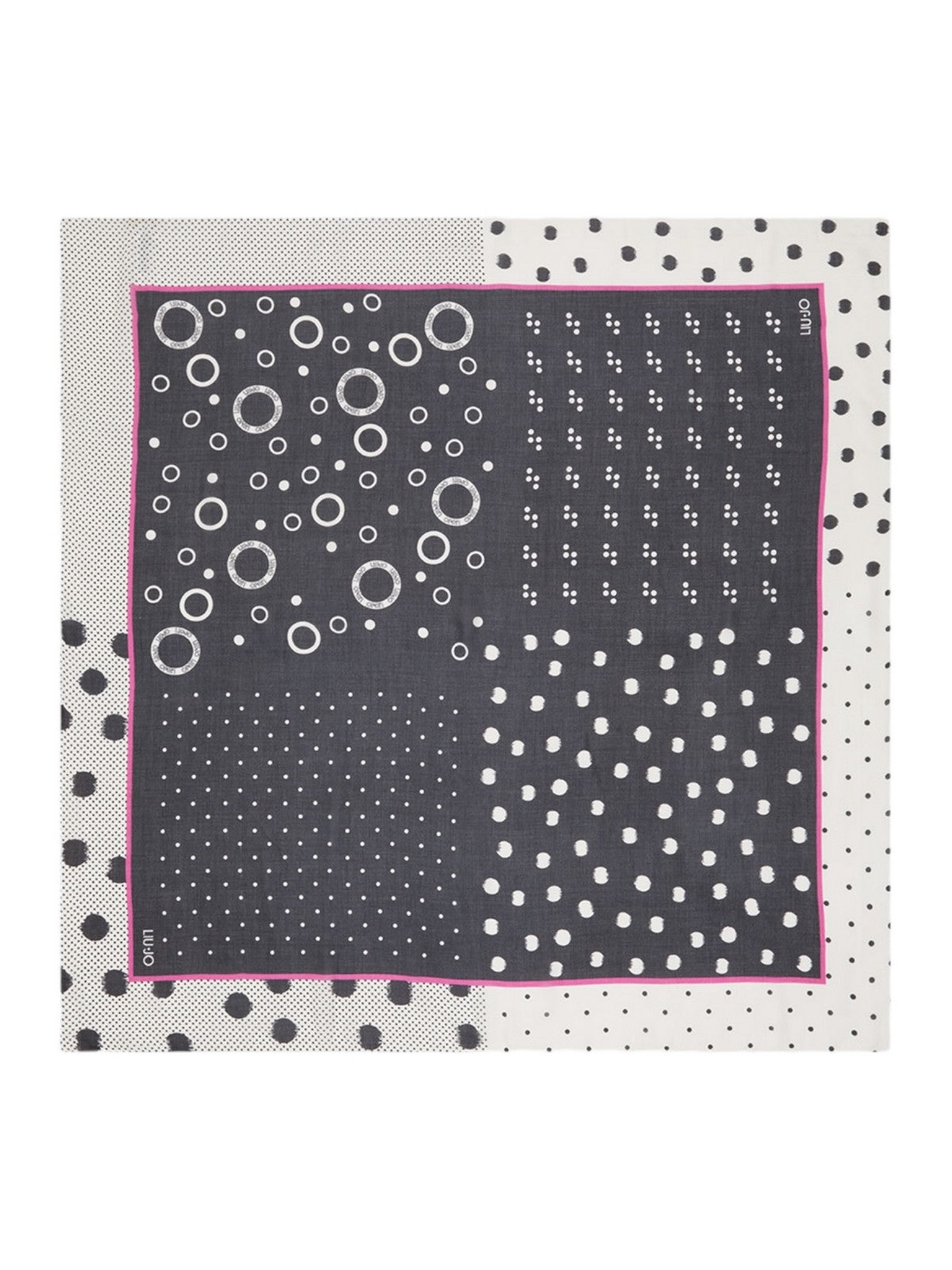 LIU JO SOFT Foulard Donna  2A4049T0300 09G37 Nero gioboutiqueweb