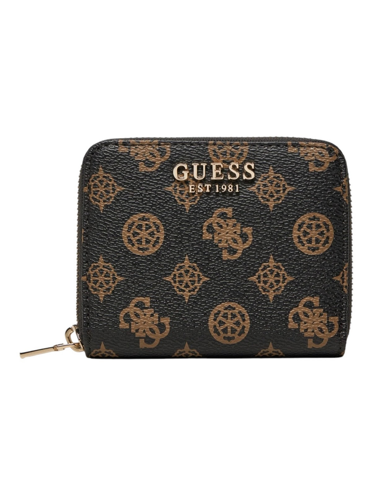 GUESS Portafoglio Donna LAUREL SLG SMALL ZIP AROUND SWPG85 00137 MLO Marrone gioboutiqueweb