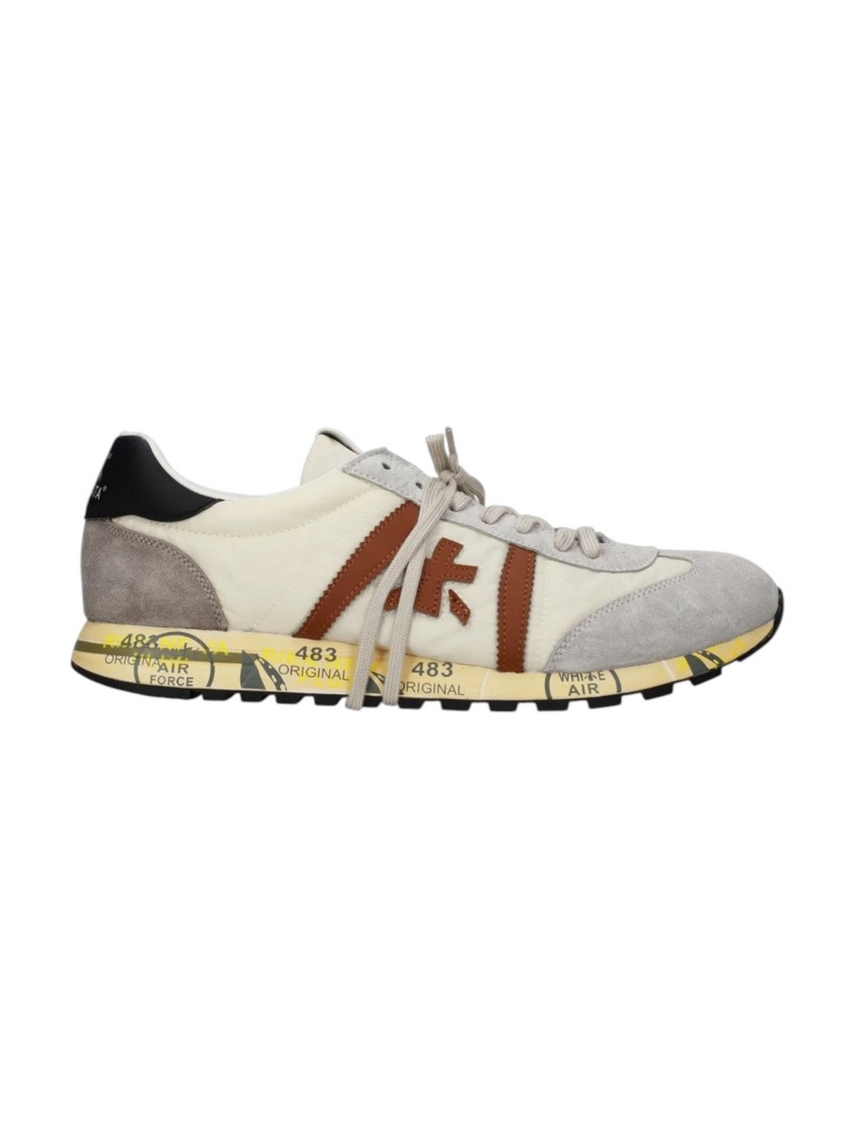 PREMIATA Sneaker Uomo  LUCY VAR 8189 OFFWHITE gioboutiqueweb