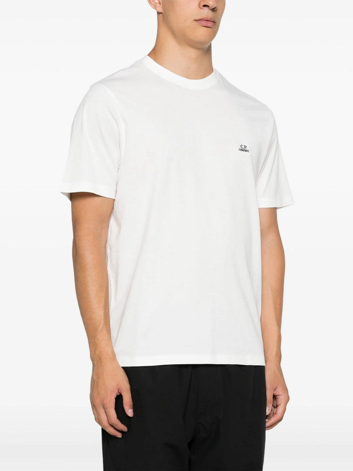 C.P. COMPANY T-shirt Uomo  18CMTS031A005100W 103 Bianco gioboutiqueweb