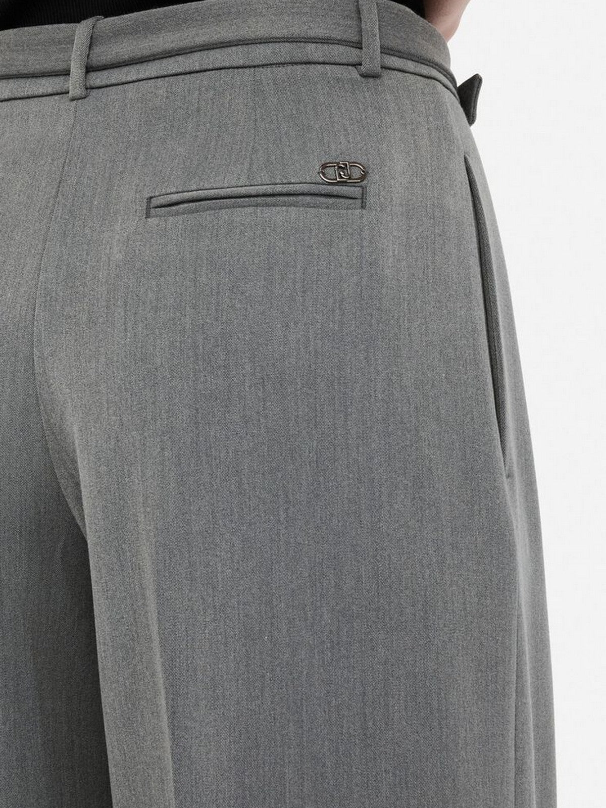 LIU JO WHITE Pantalone Donna  MF5269TS224 84006 Grey chic