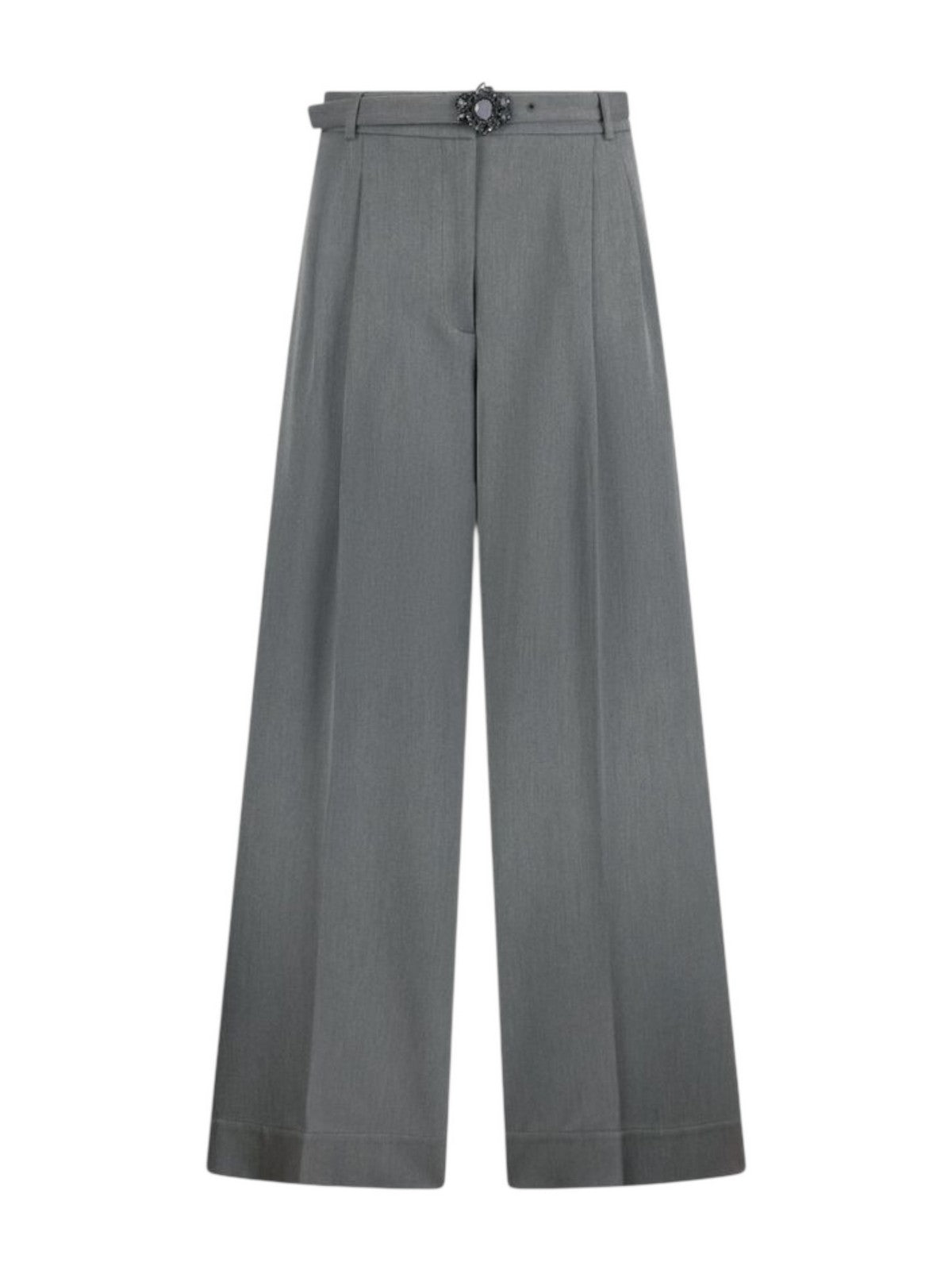 LIU JO WHITE Pantalone Donna  MF5269TS224 84006 Grey chic
